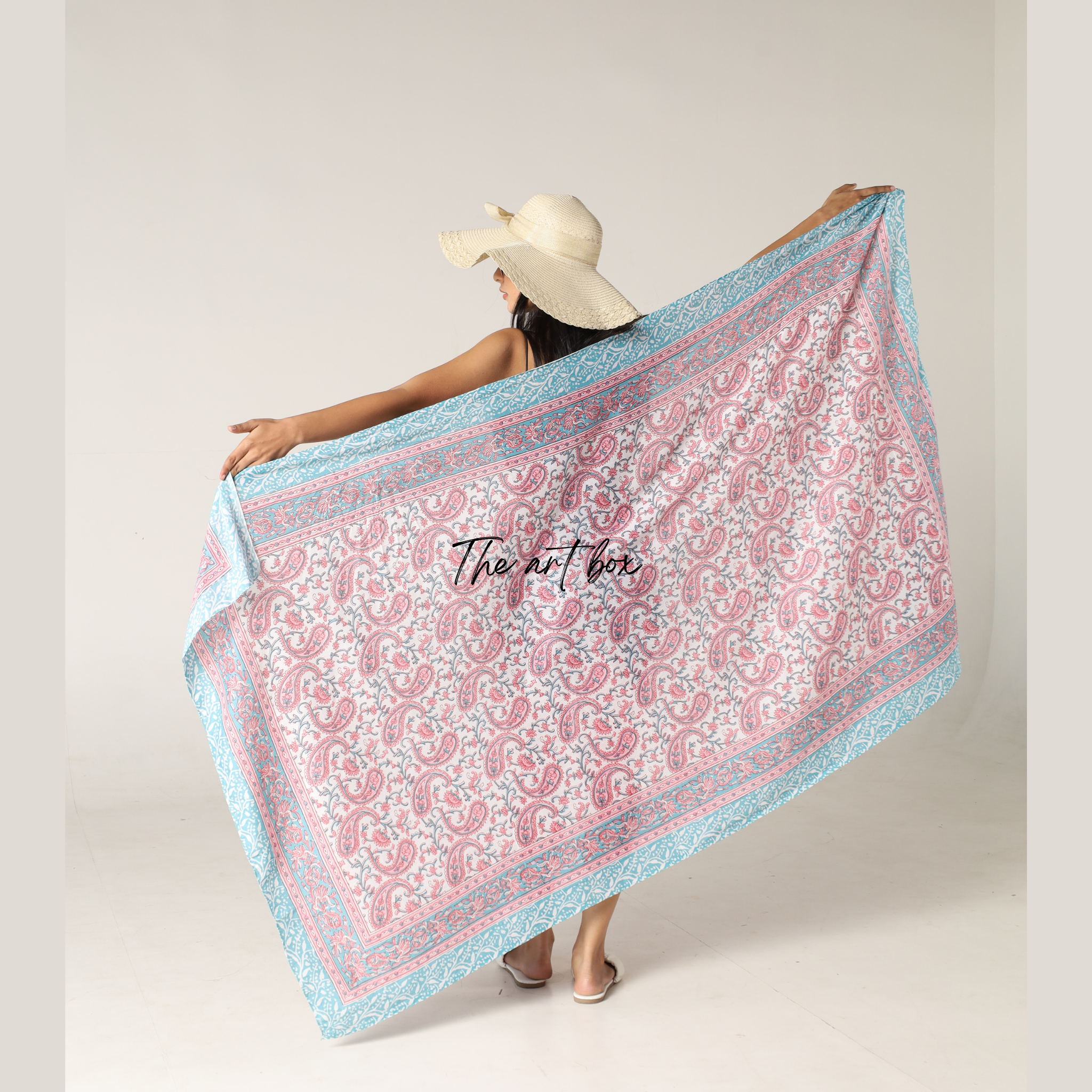 Romantic Roses: Printed Sarong Wrap