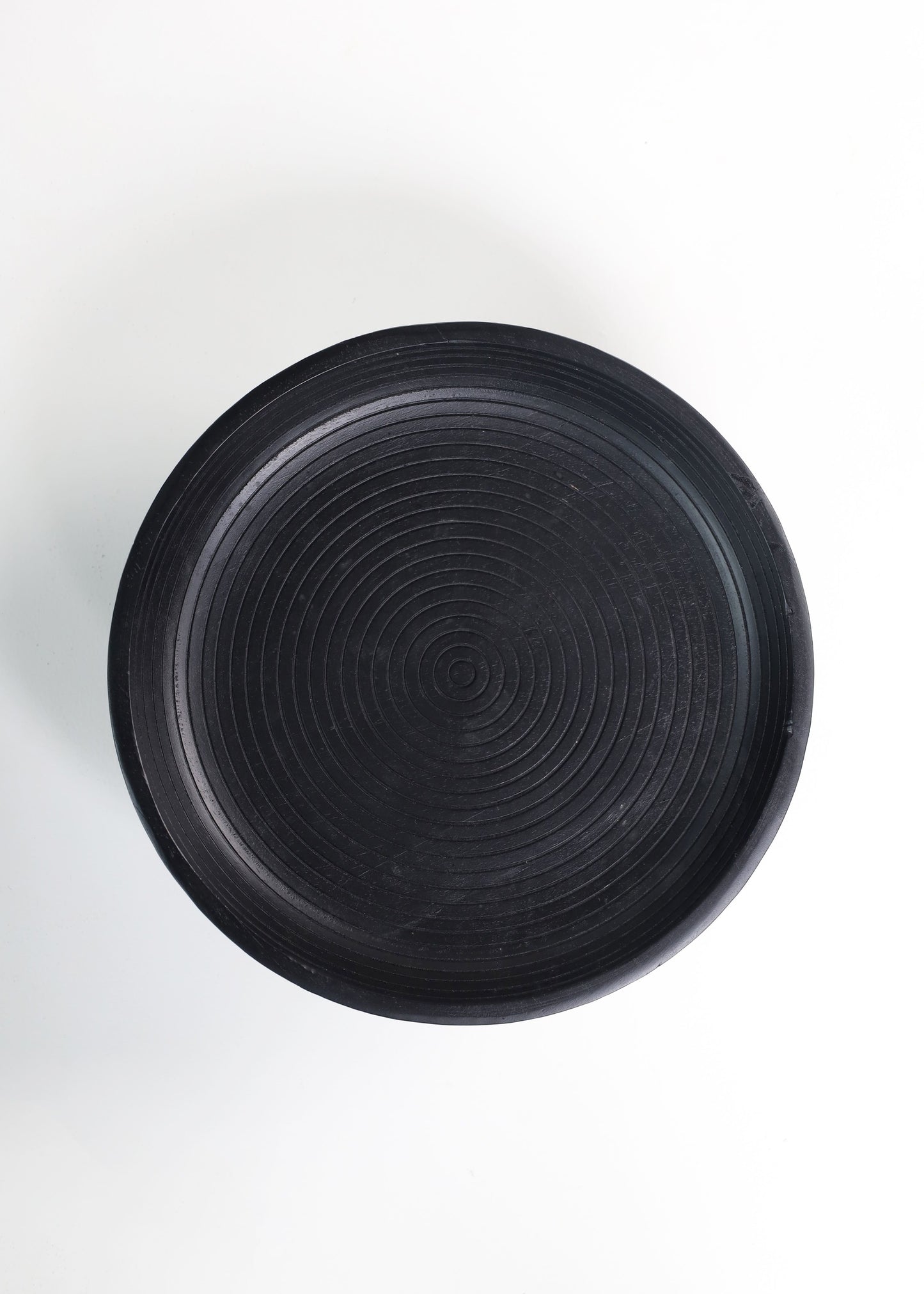 Mango Wood Fruit Platter - Black Texture