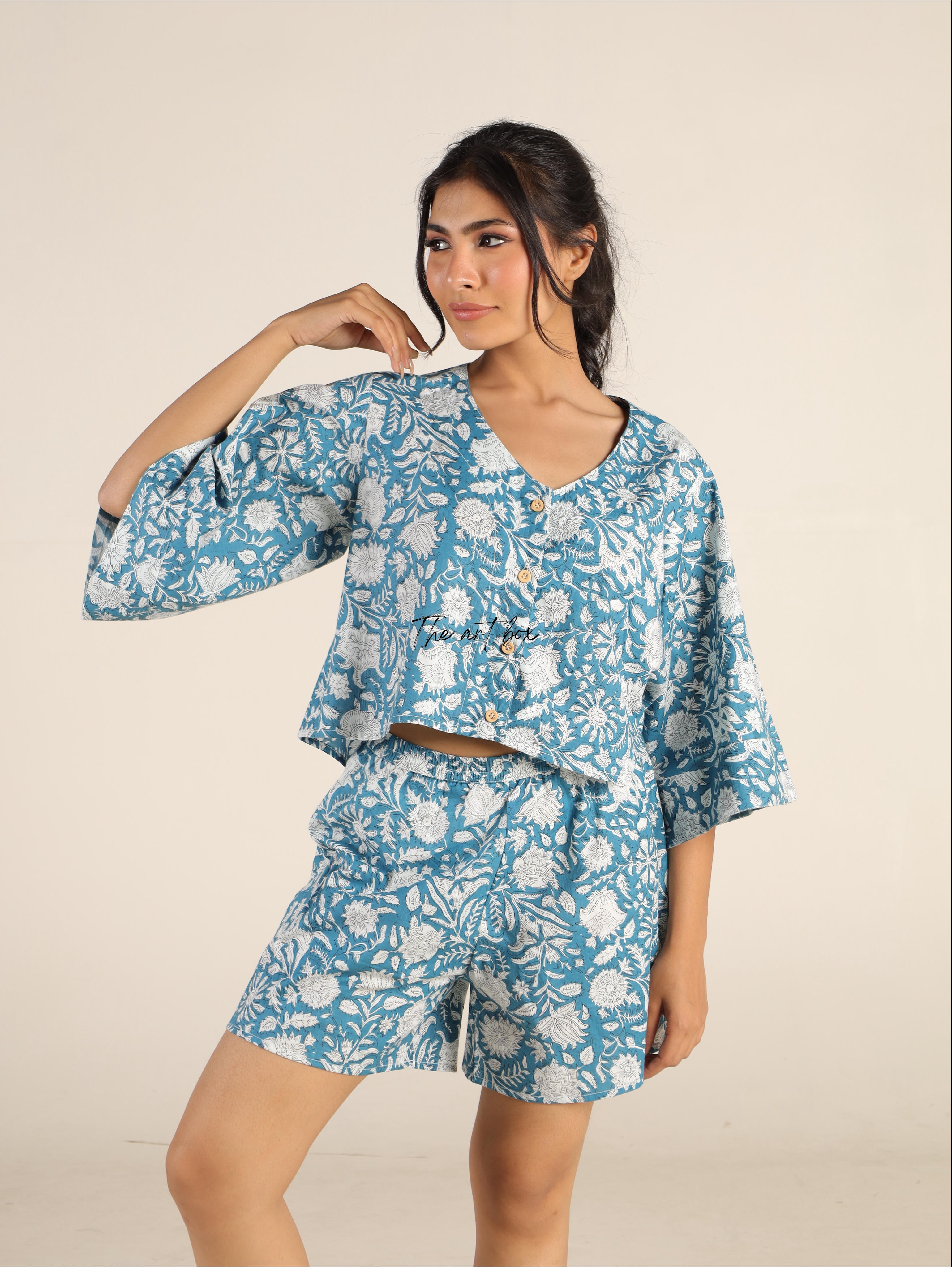 Stylish Summer: Women's Short Sleeve 2-Piece Co-Ord