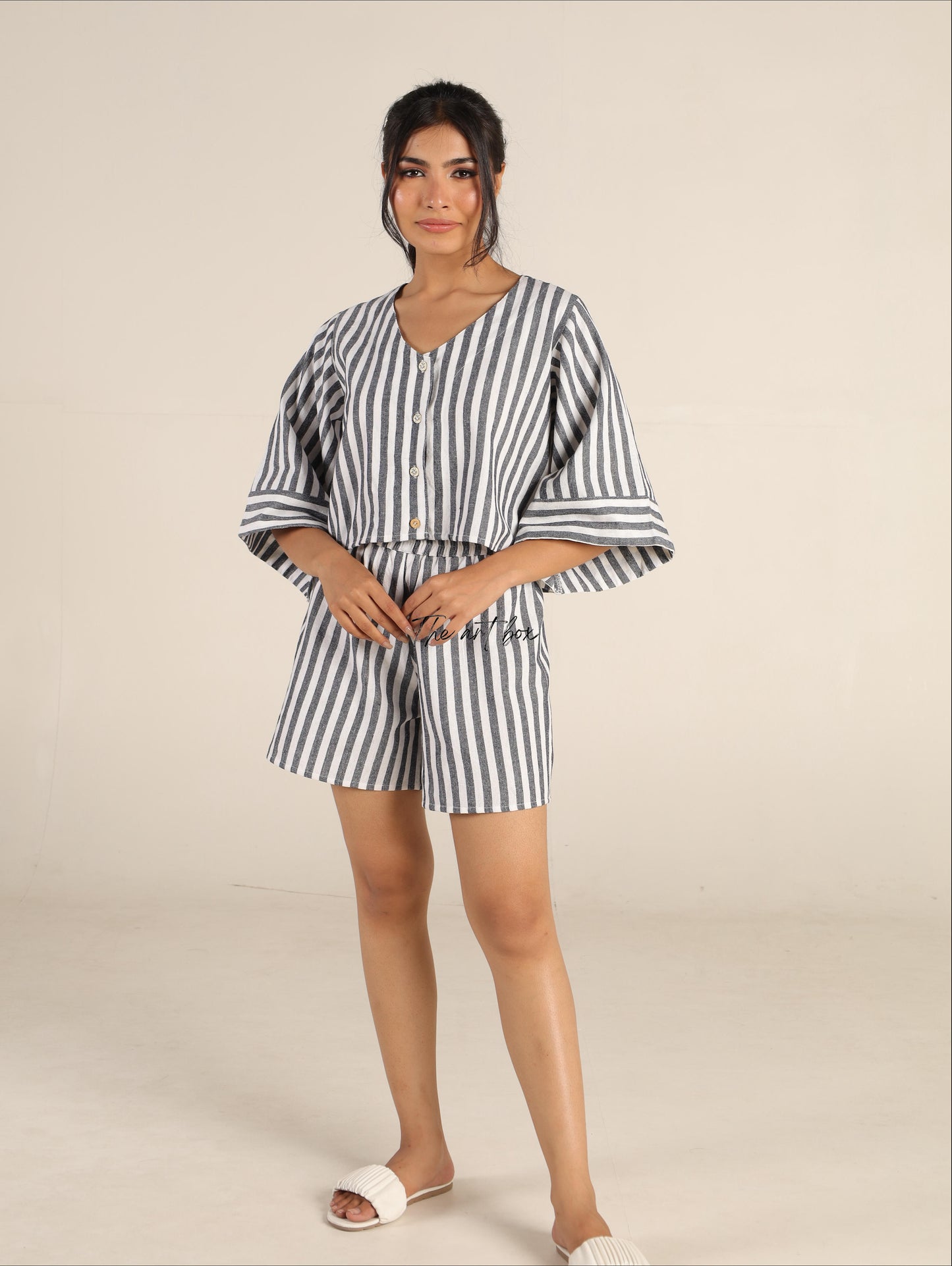 Casual Cool: Short Sleeve 2-Piece Set for Women Co-Ord