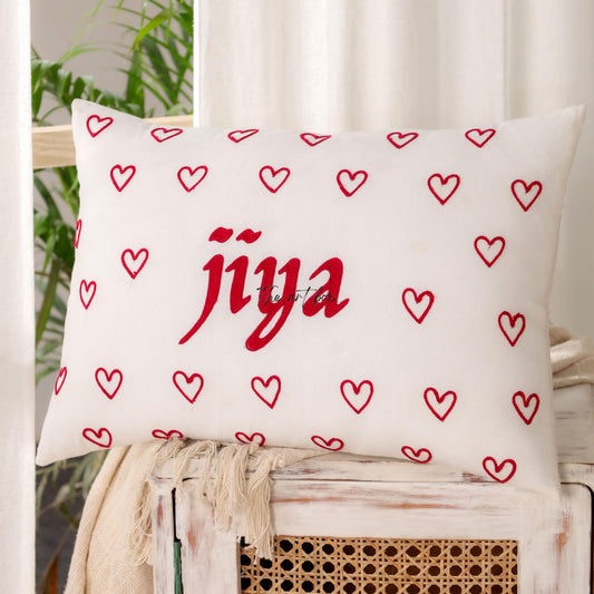 Personalized Name Pillow Cover - Custom Home Décor