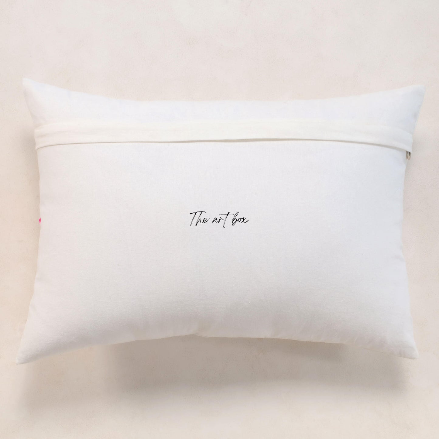 Custom Name Embroidered Cotton Pillow Cover - Personalized  Pillow Cover Home Decor