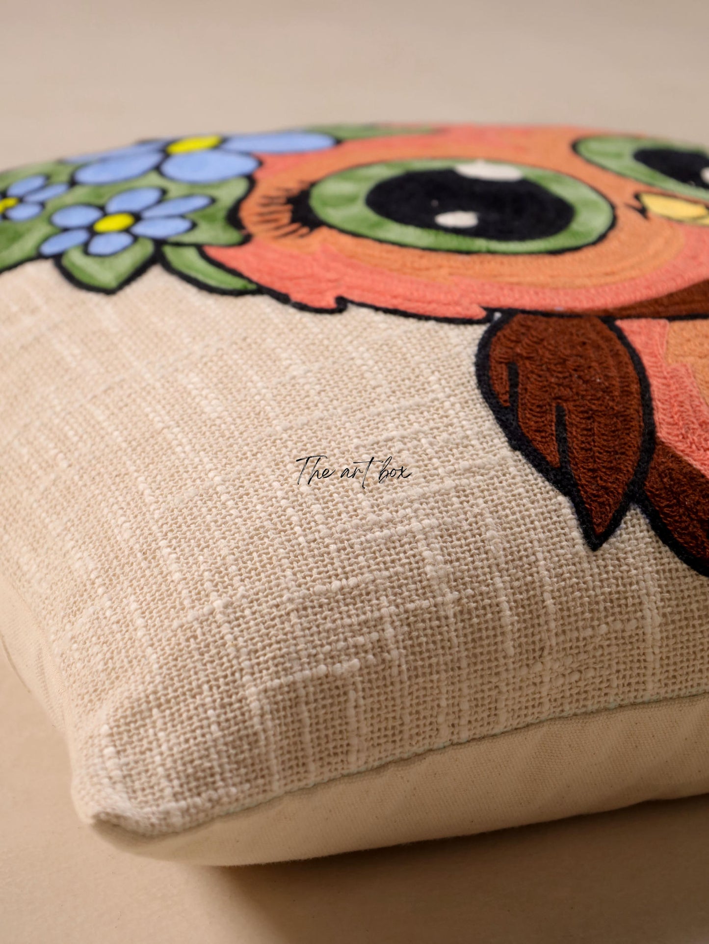 Design Your Own Garden with Custom Floral Embroidered Throw Pillow Covers
