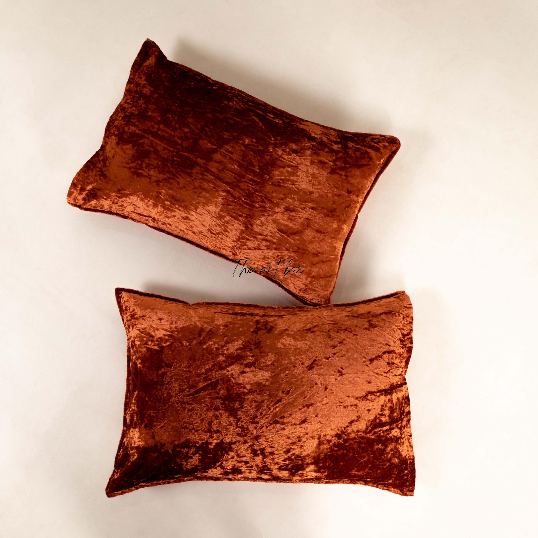 Solid Velvet Pillowcases Cover