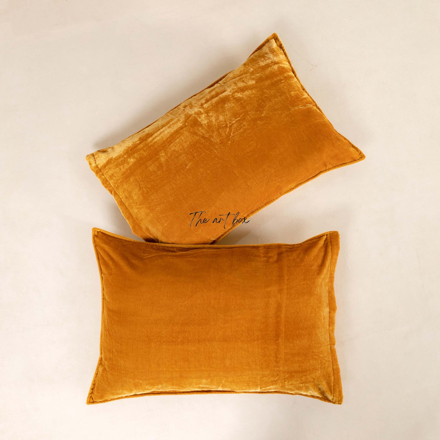 Solid Velvet Gold Pillowcases Cover