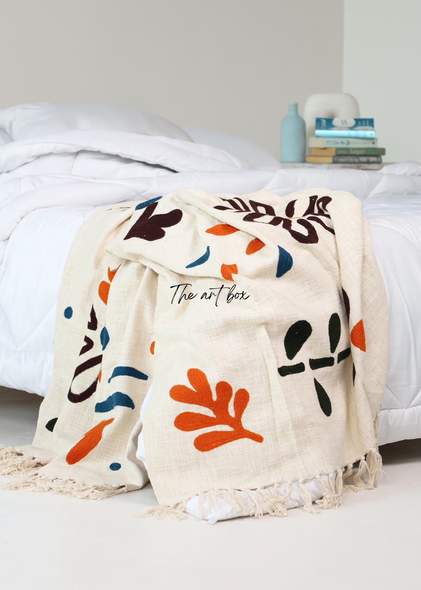 Authentic Embroidered Throw