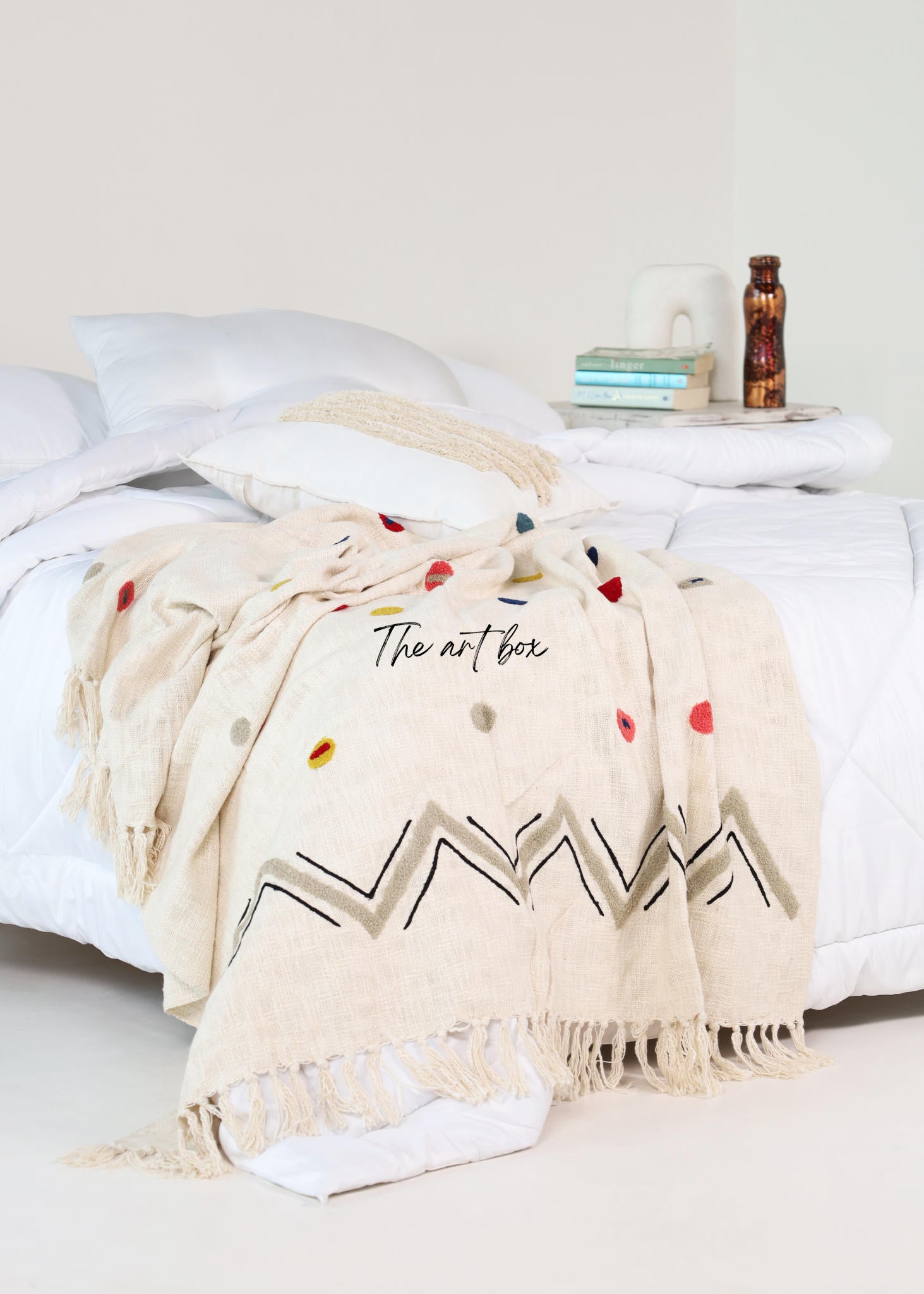 Beautiful Embroidered Throw