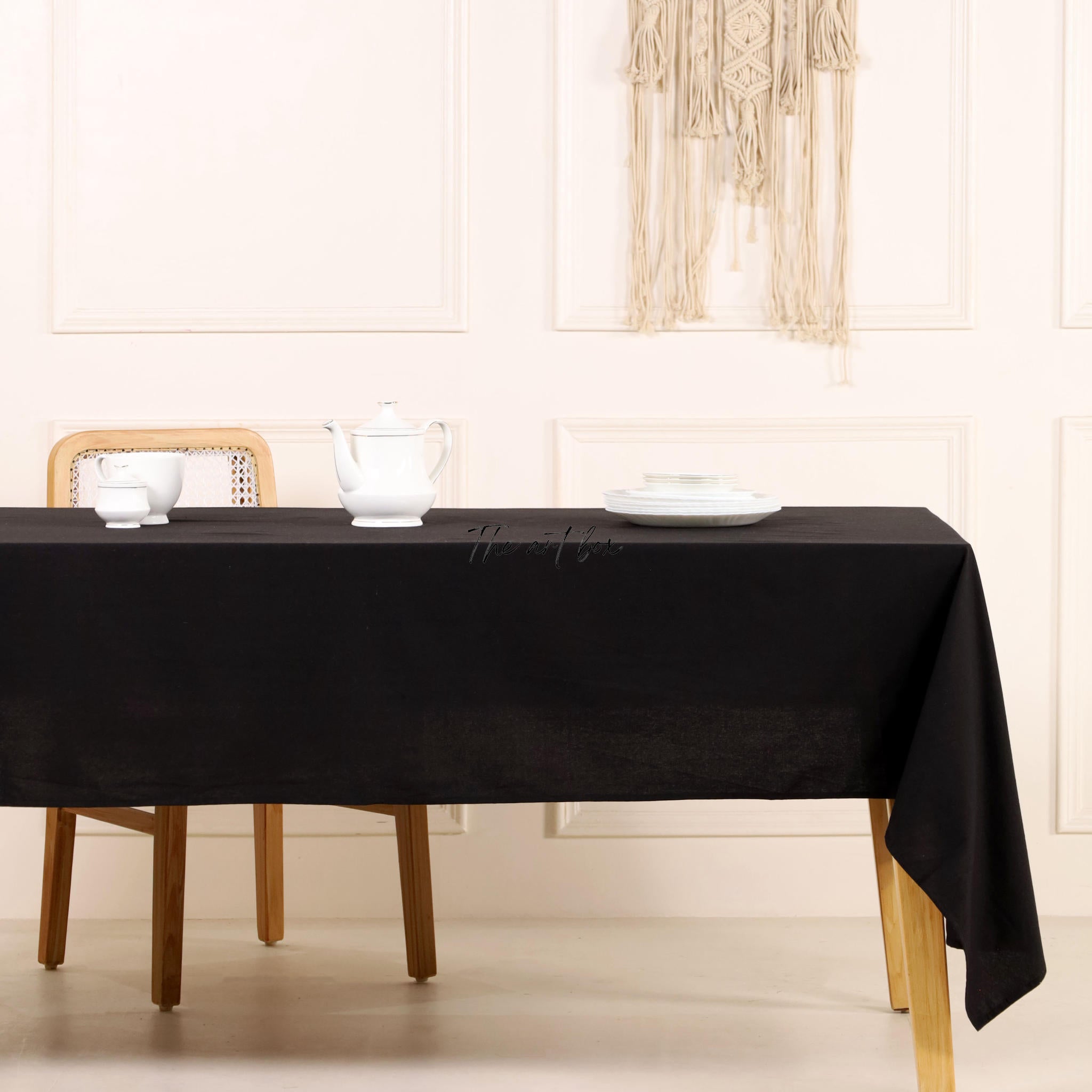 Black Table Covers for Your Dining, Living Room