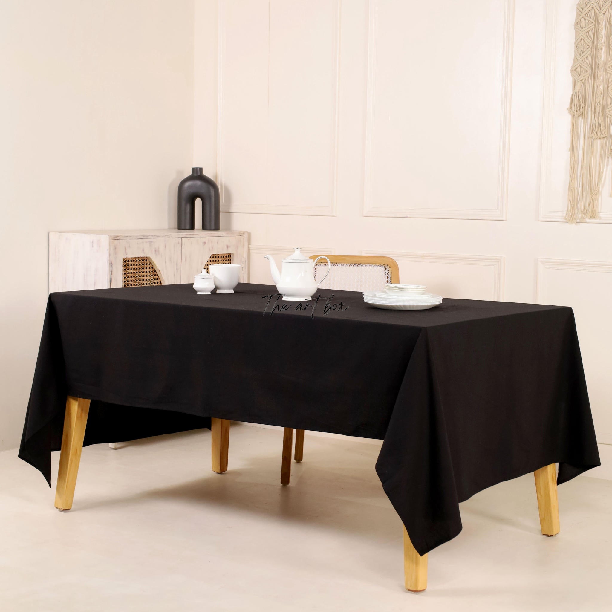 Black Table Covers for Your Dining, Living Room