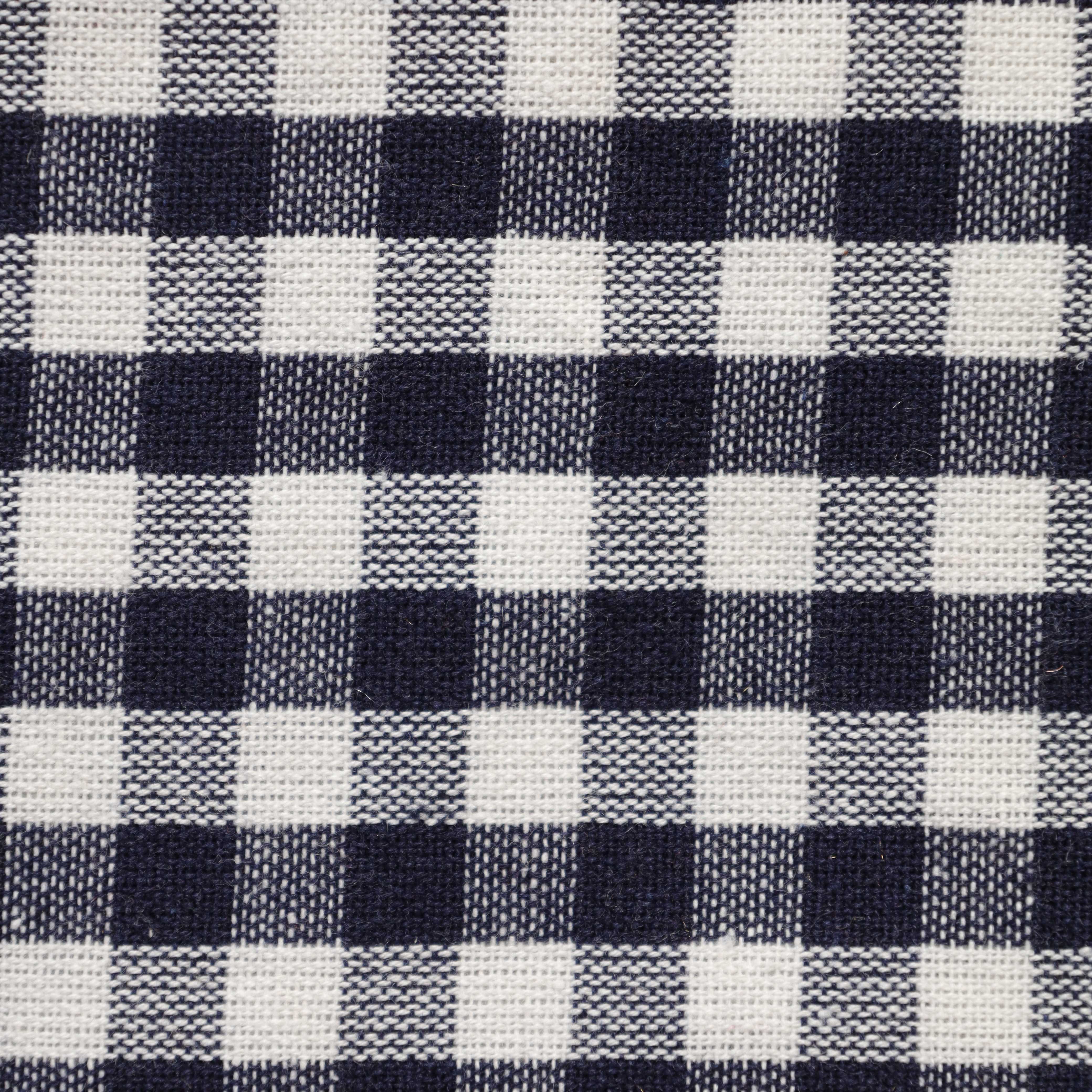 Black Gingham Premium Cotton Woven Fabric By The Yard