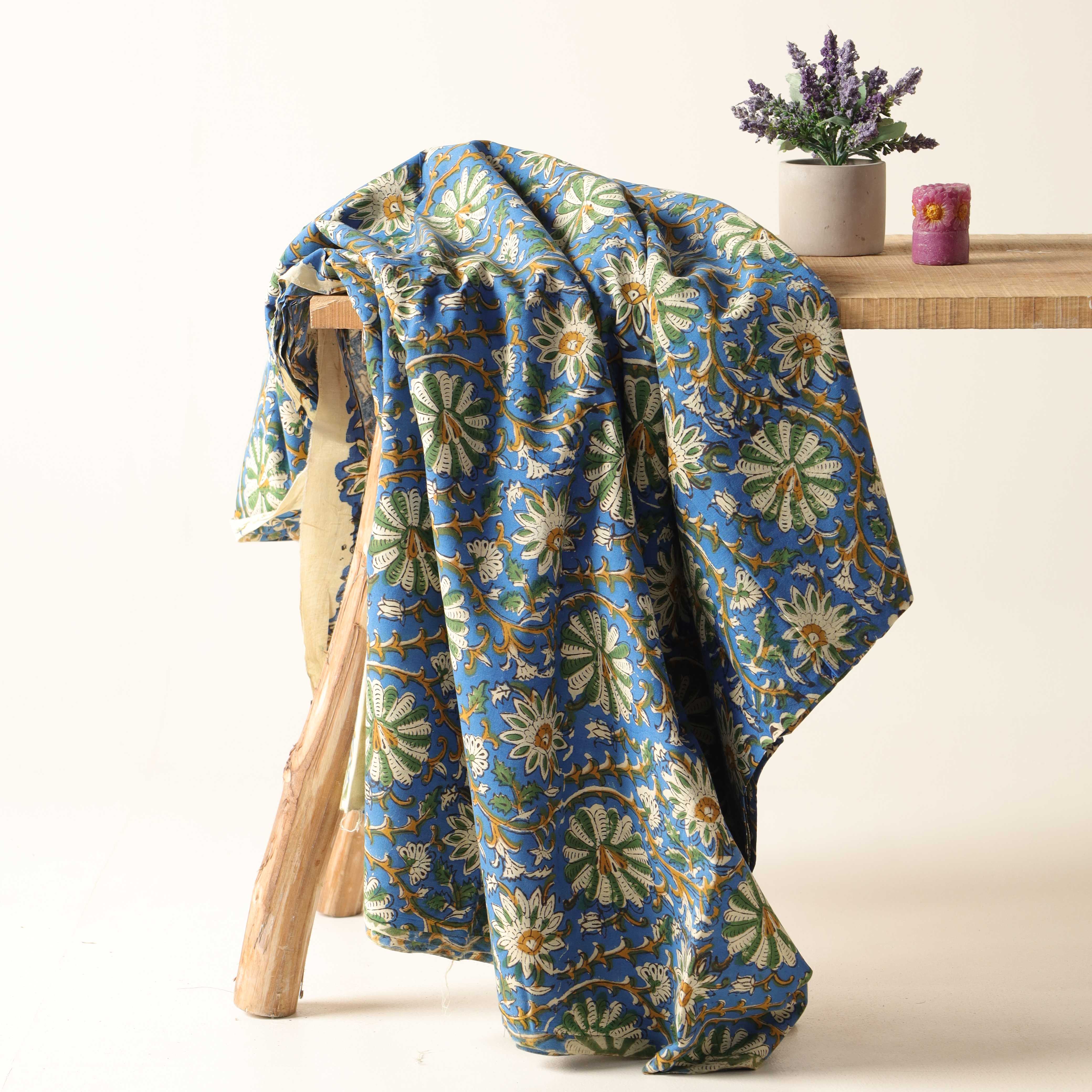 Premium Hand Block Printed Cotton Fabric Collection