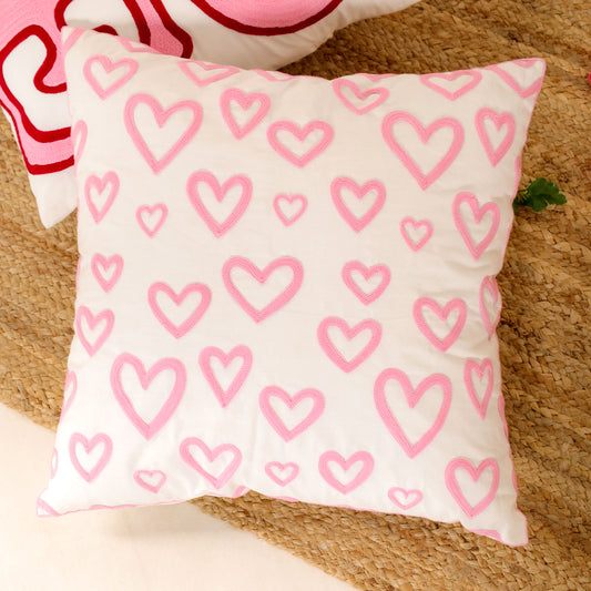 Valentine's Day Special: Embroidered Cushion Covers for Your Sweetheart