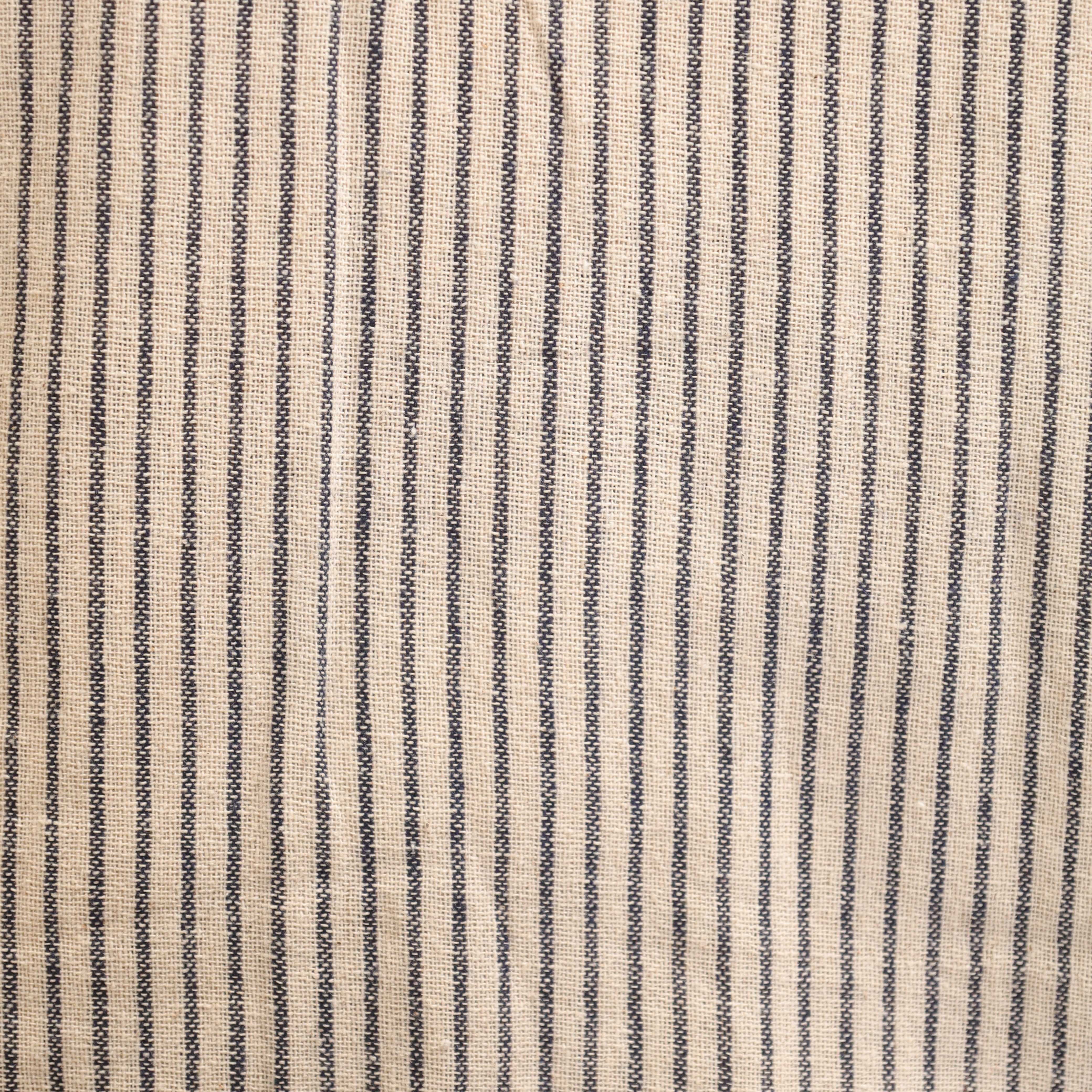 Light Sage Green Striped Premium Cotton Woven Fabric By The Yard
