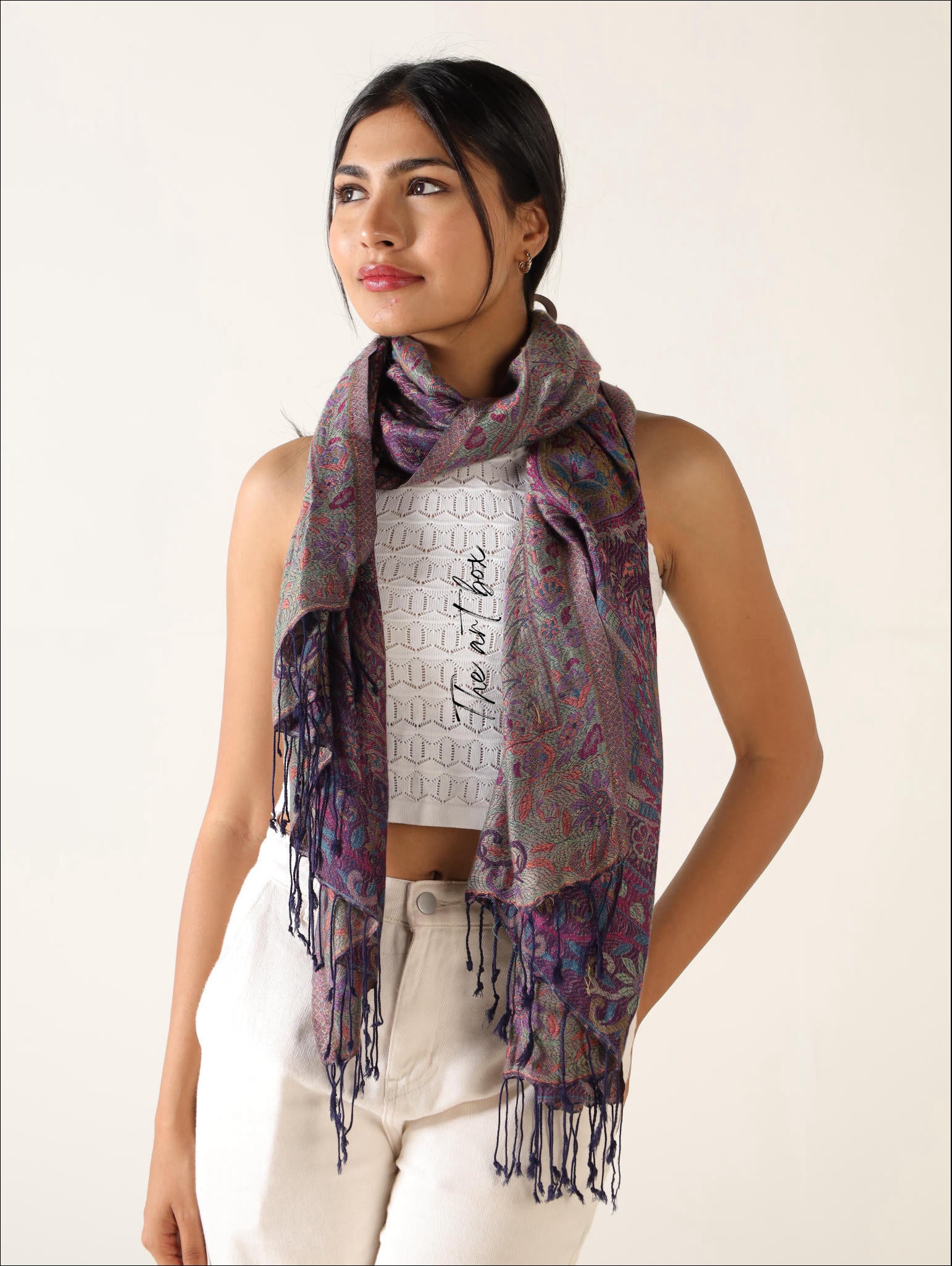 Effortless Elegance: Cashmere Feel Pashmina Scarf for Any Outfit