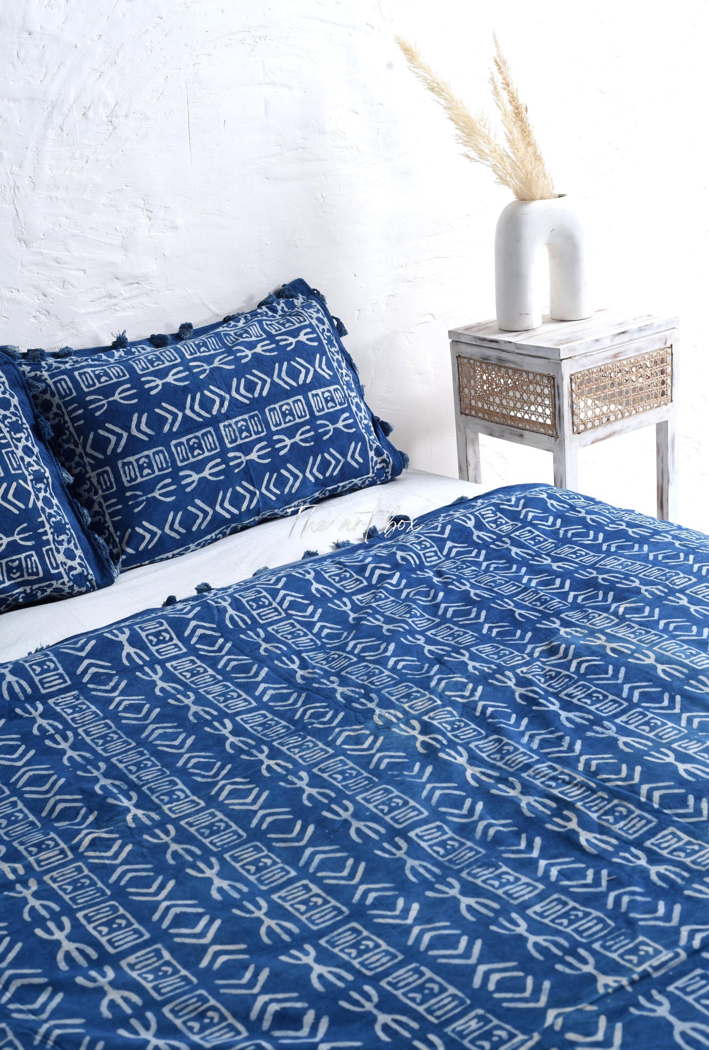 Mud Cloth Luxury Block Printed Duvet Cover and Pillow Set