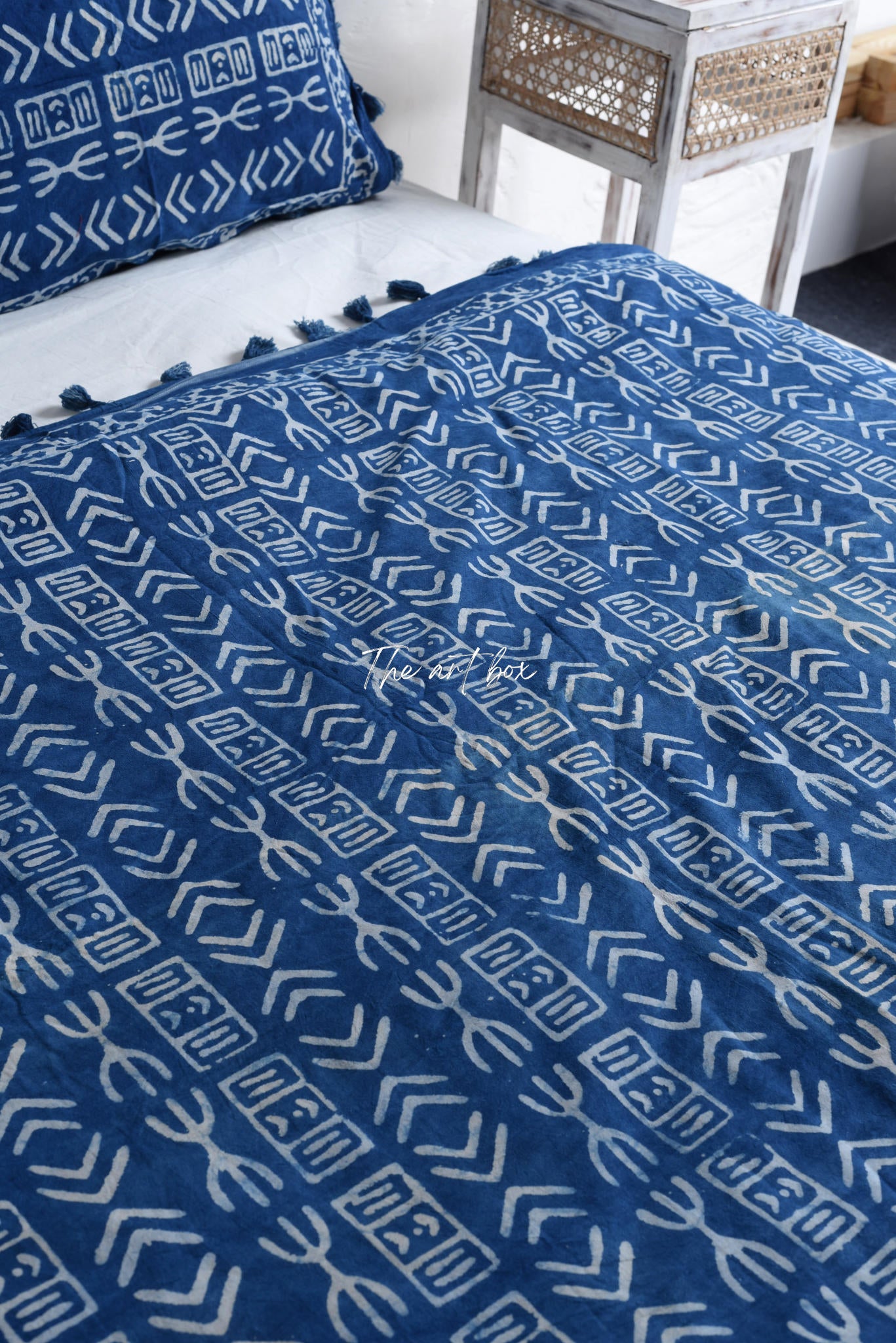 Mud Cloth Luxury Block Printed Duvet Cover and Pillow Set