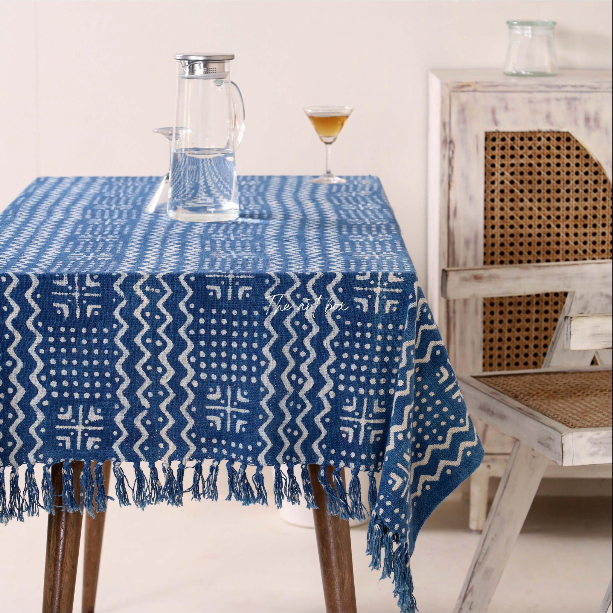 Indigo Table Covers for Your Dining, Living Room