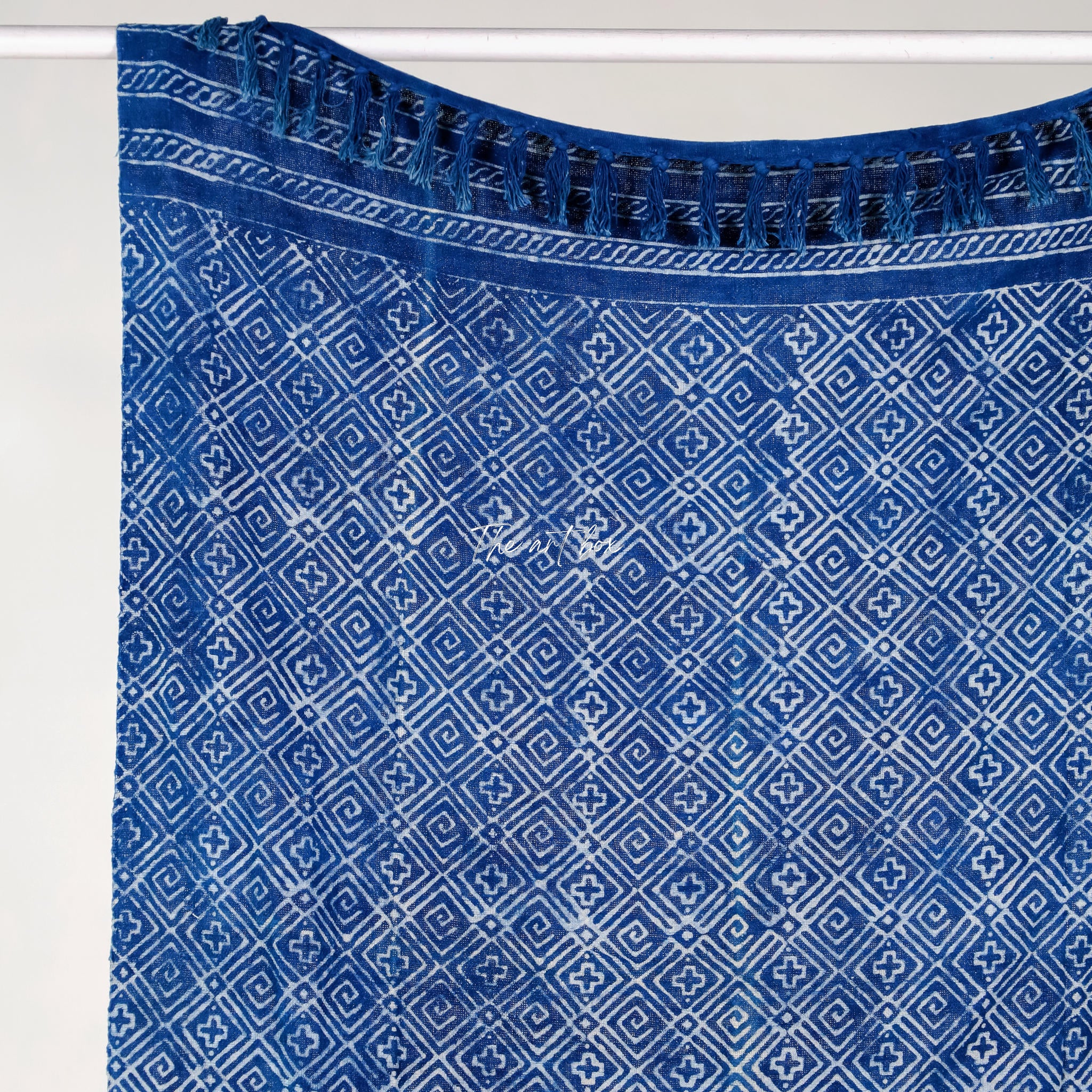 Genuine Indigo Print Throw