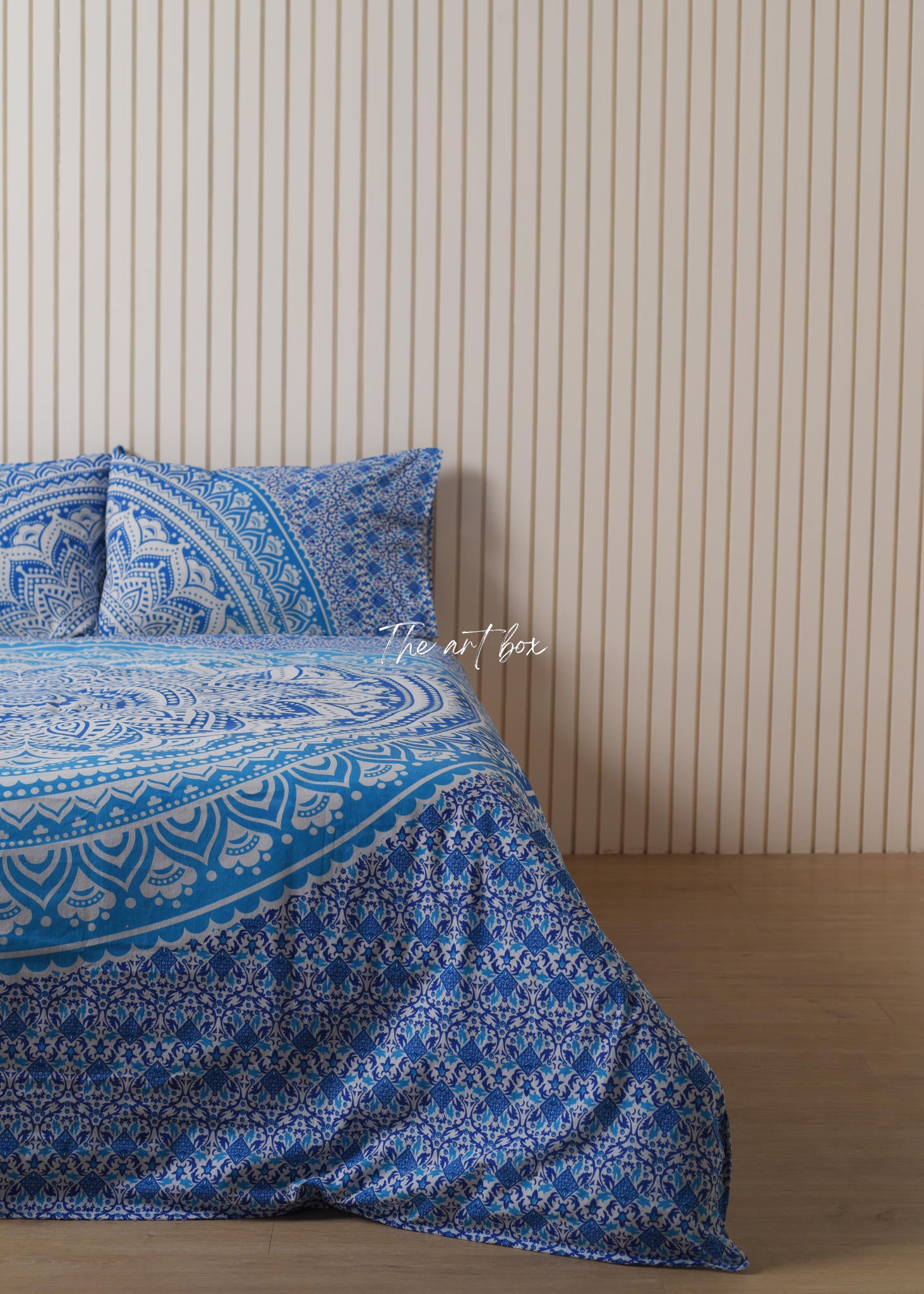 Blue Mandala Duvet Covers with Pillow Covers