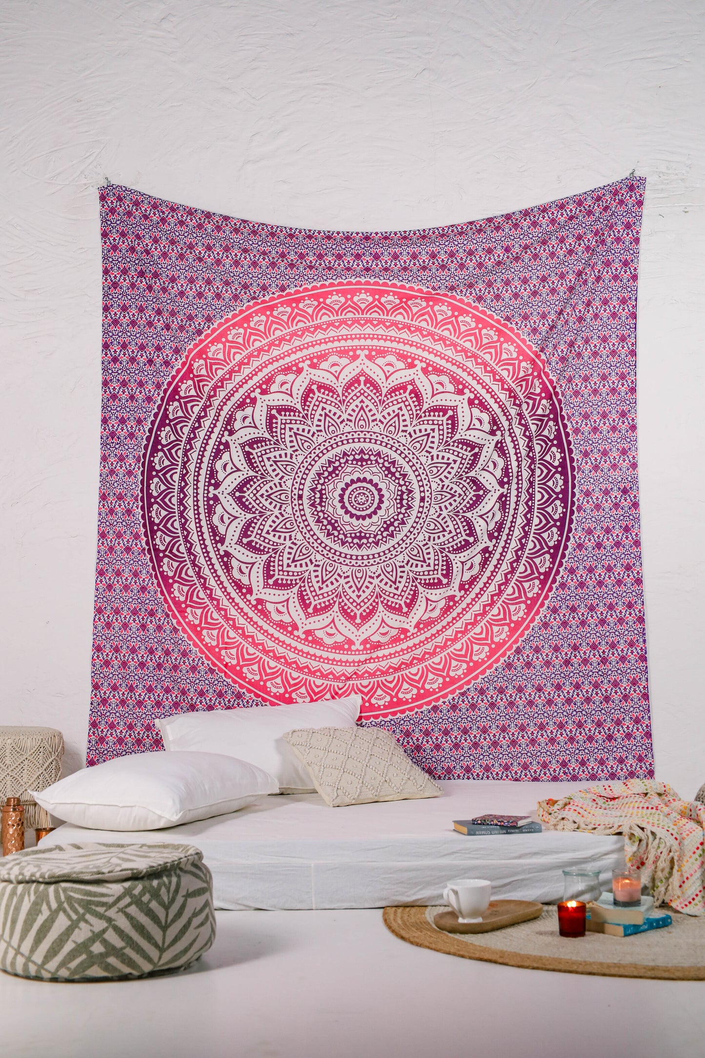 Purple and Pink Ombre Tapestry