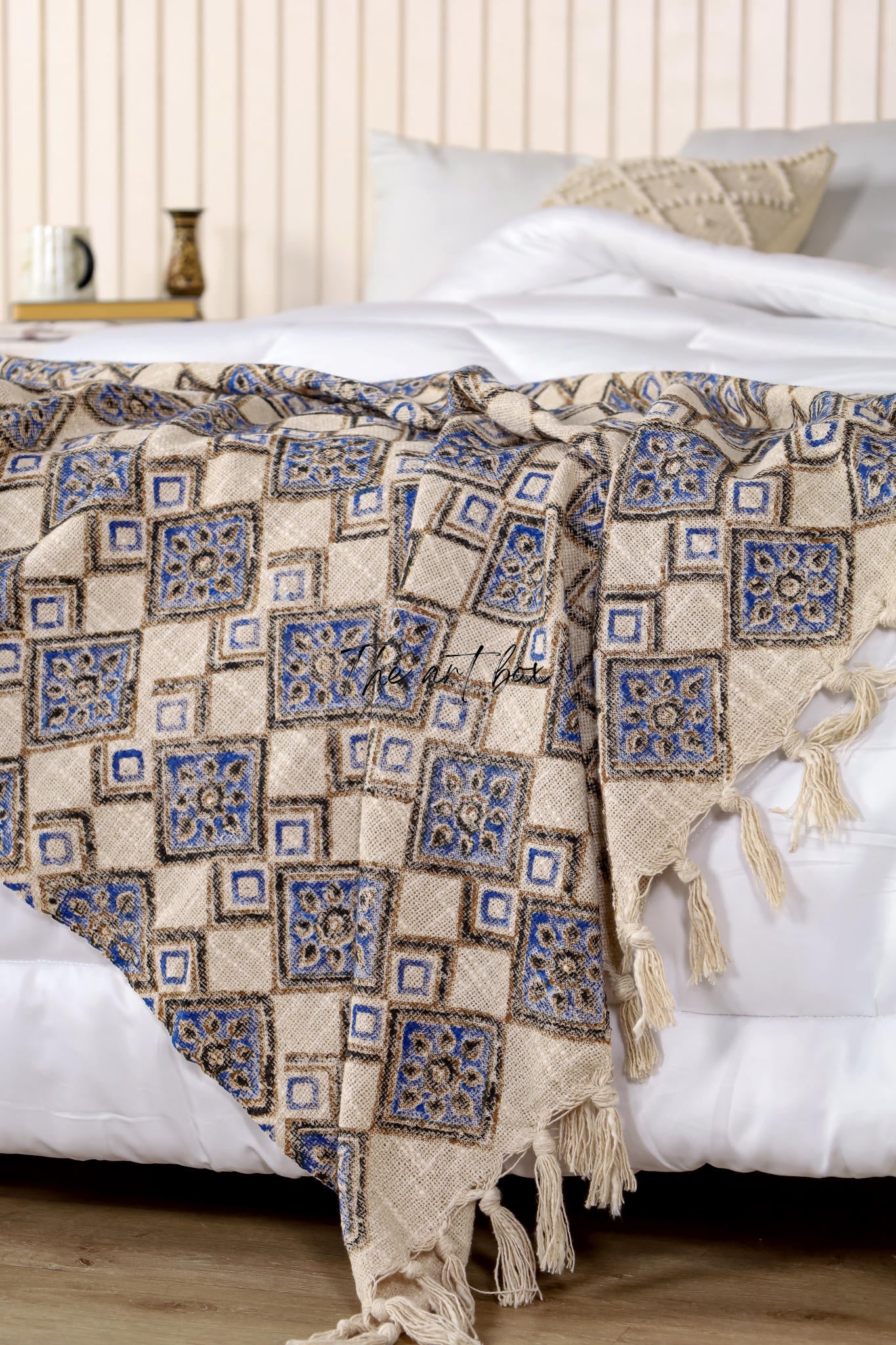 Diamond Pigment Print Throw