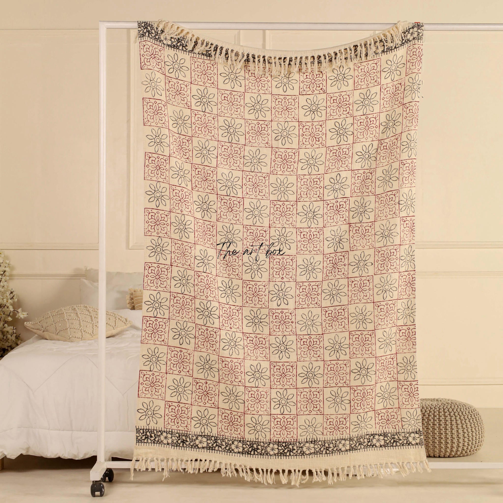 Bedding Housewarming Pigment Print Throw