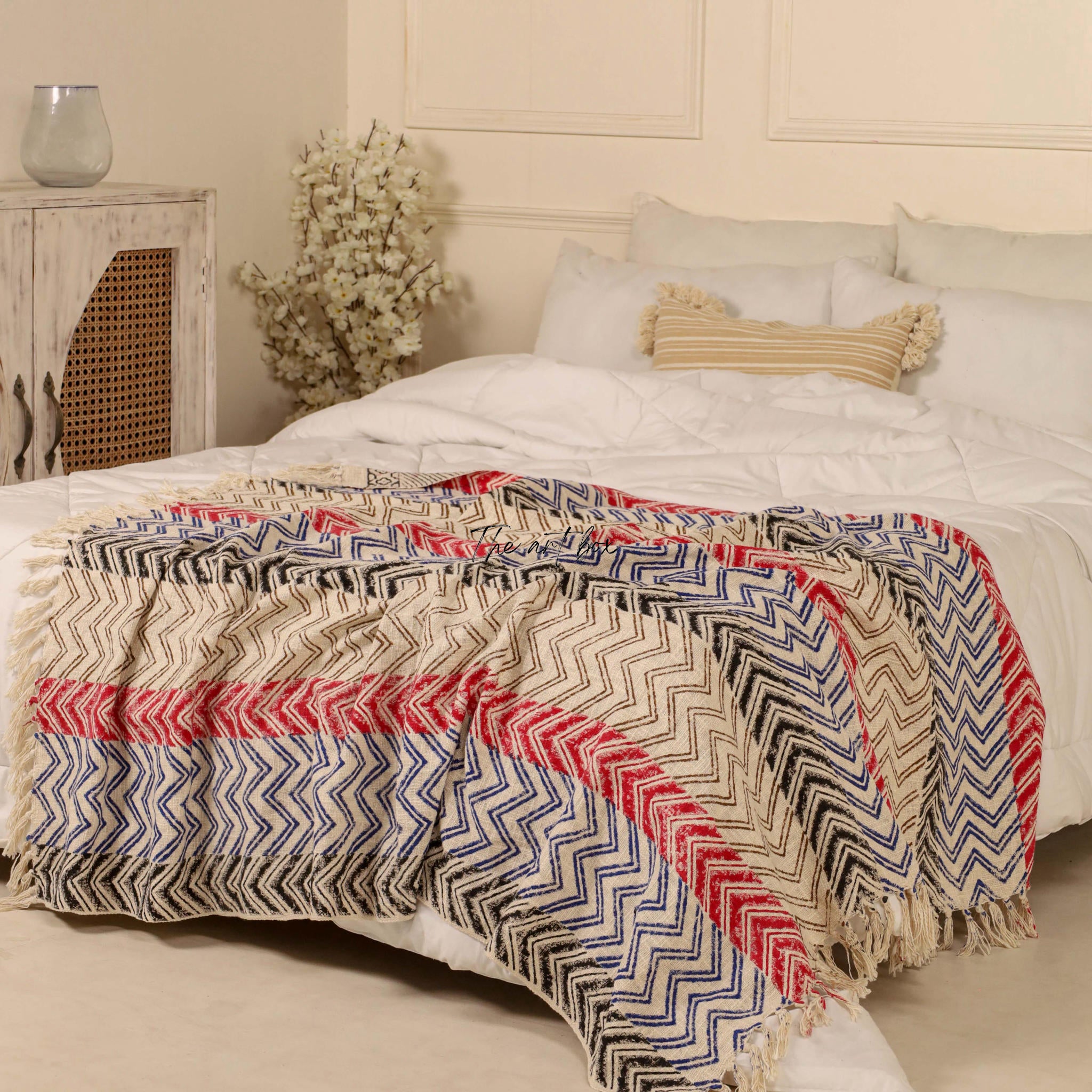 Bedding Housewarming Pigment Print Throw