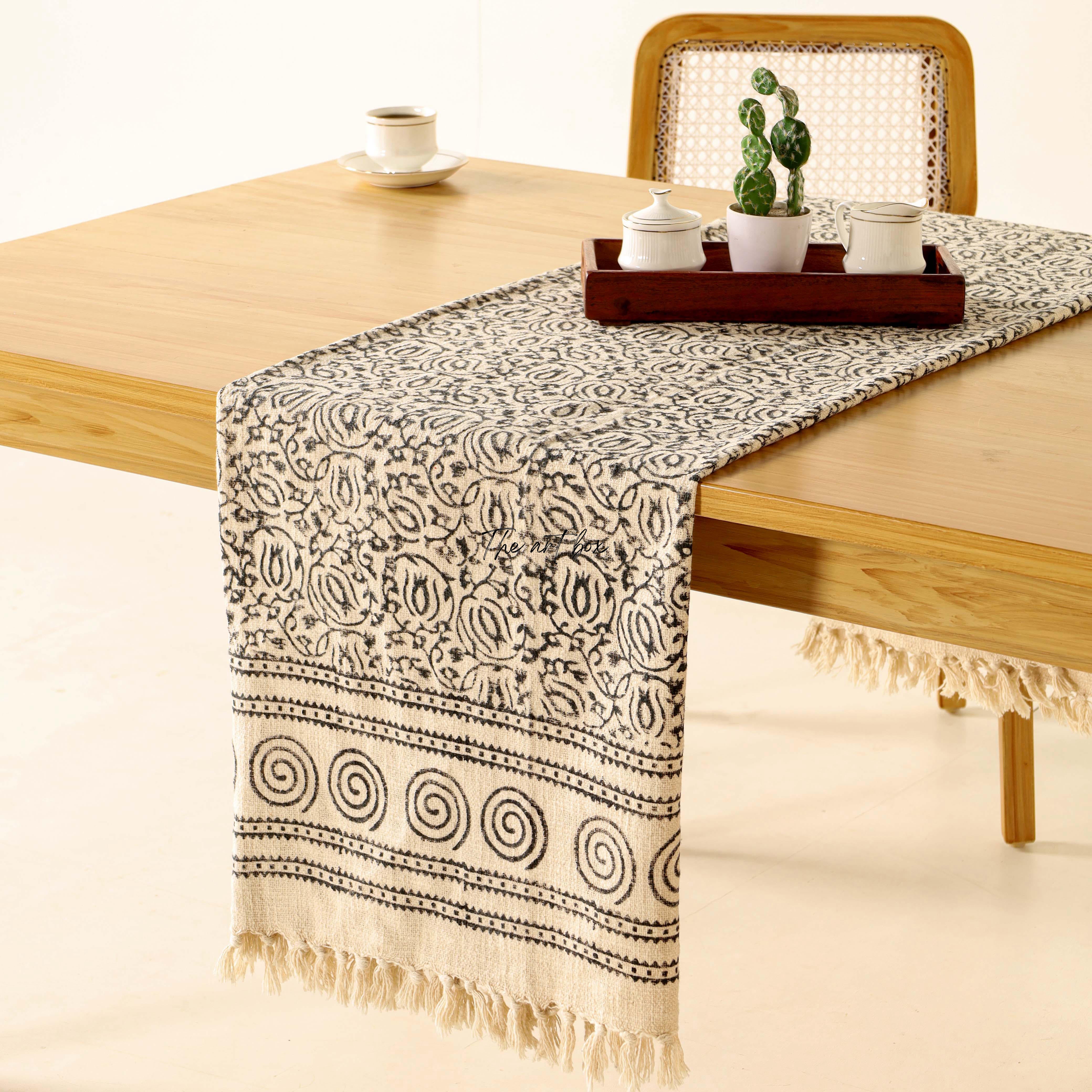 White Table Runner