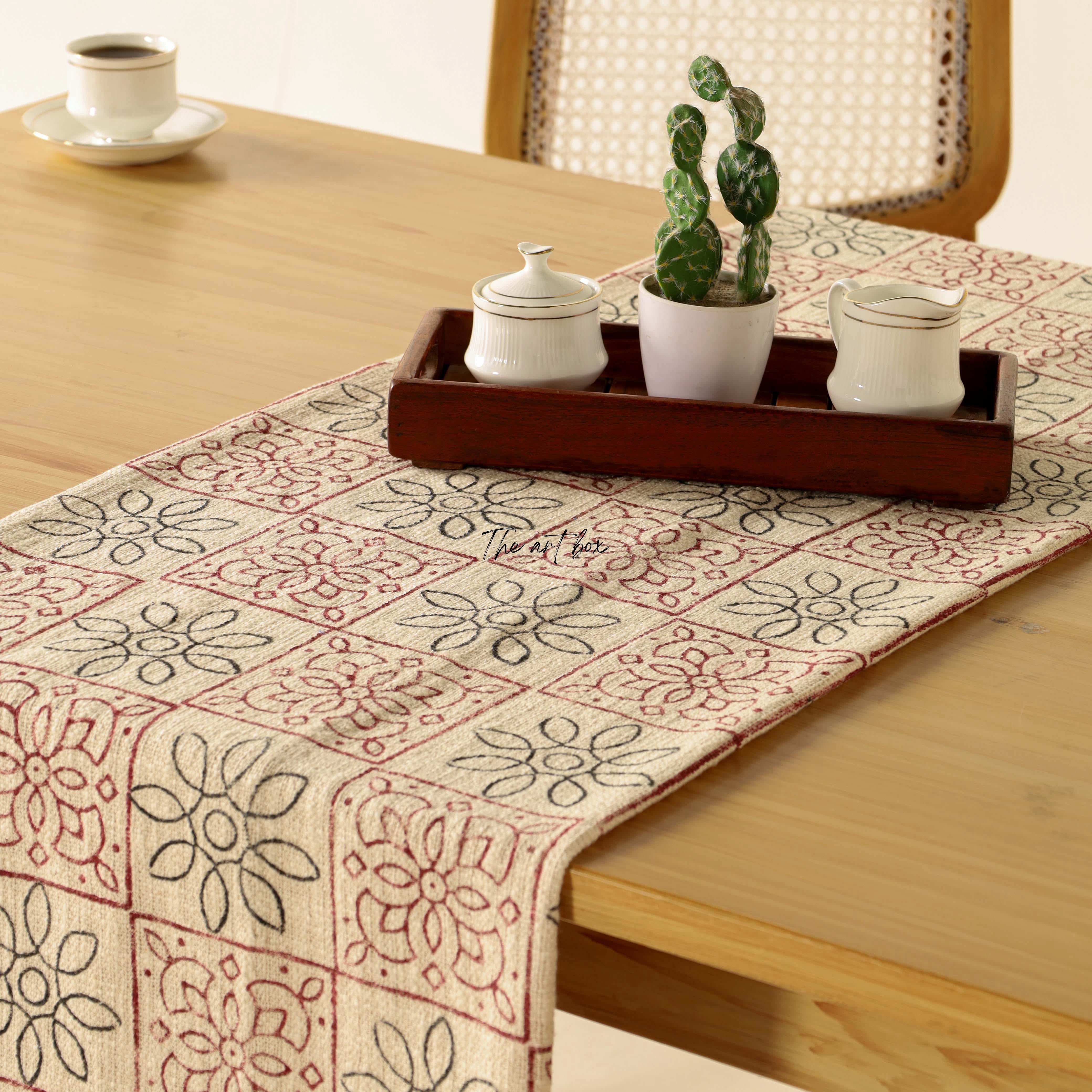 White Table Runner