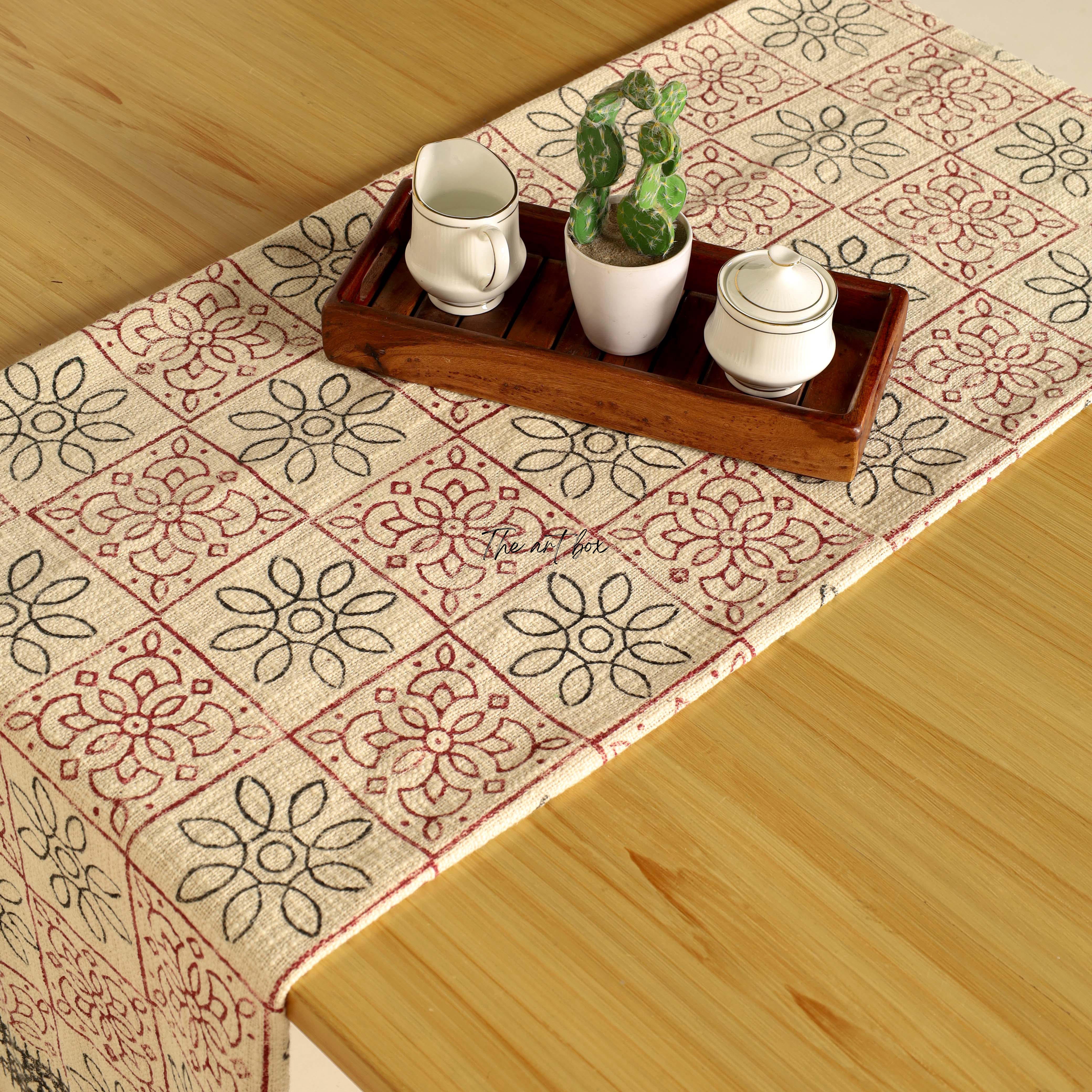 White Table Runner