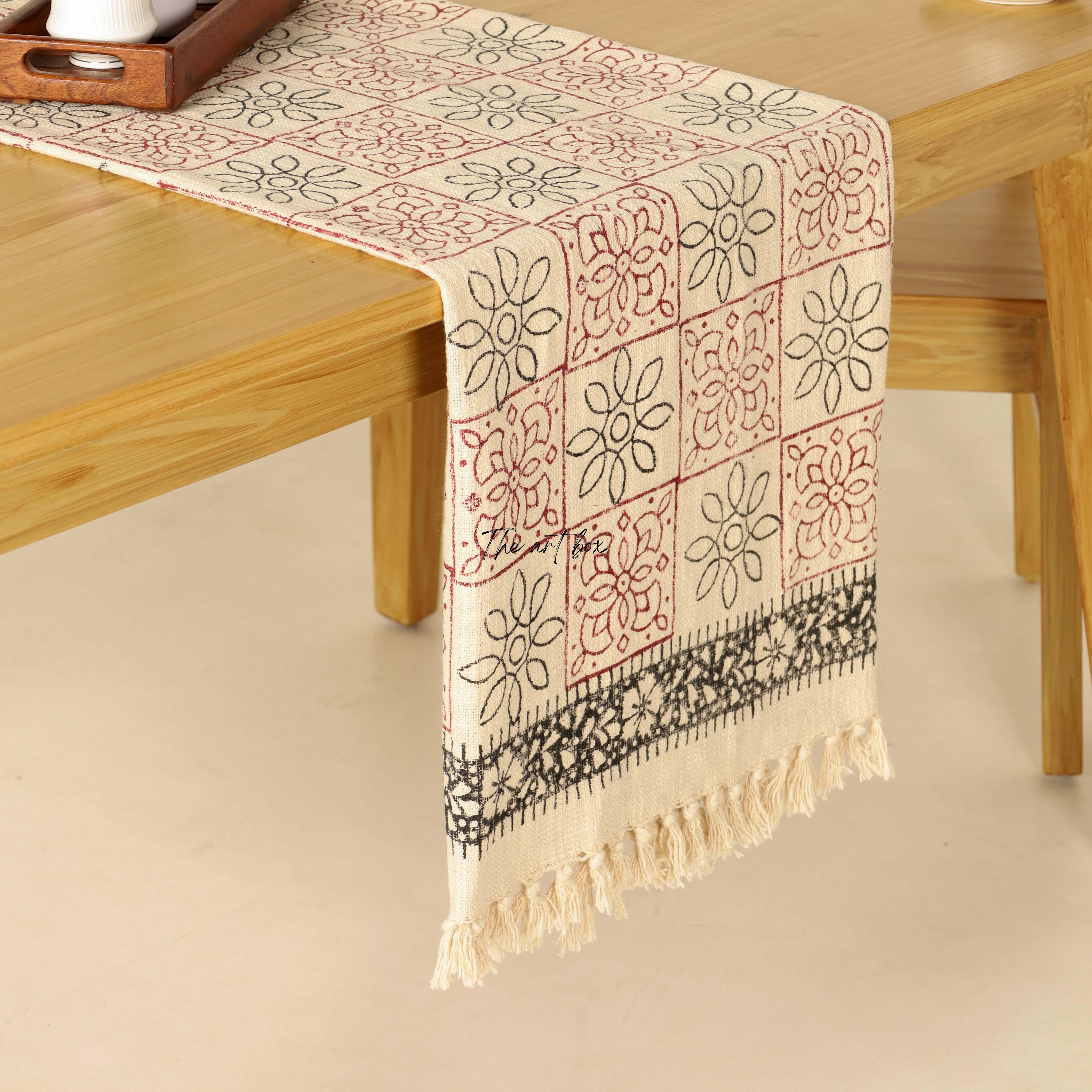 White Table Runner