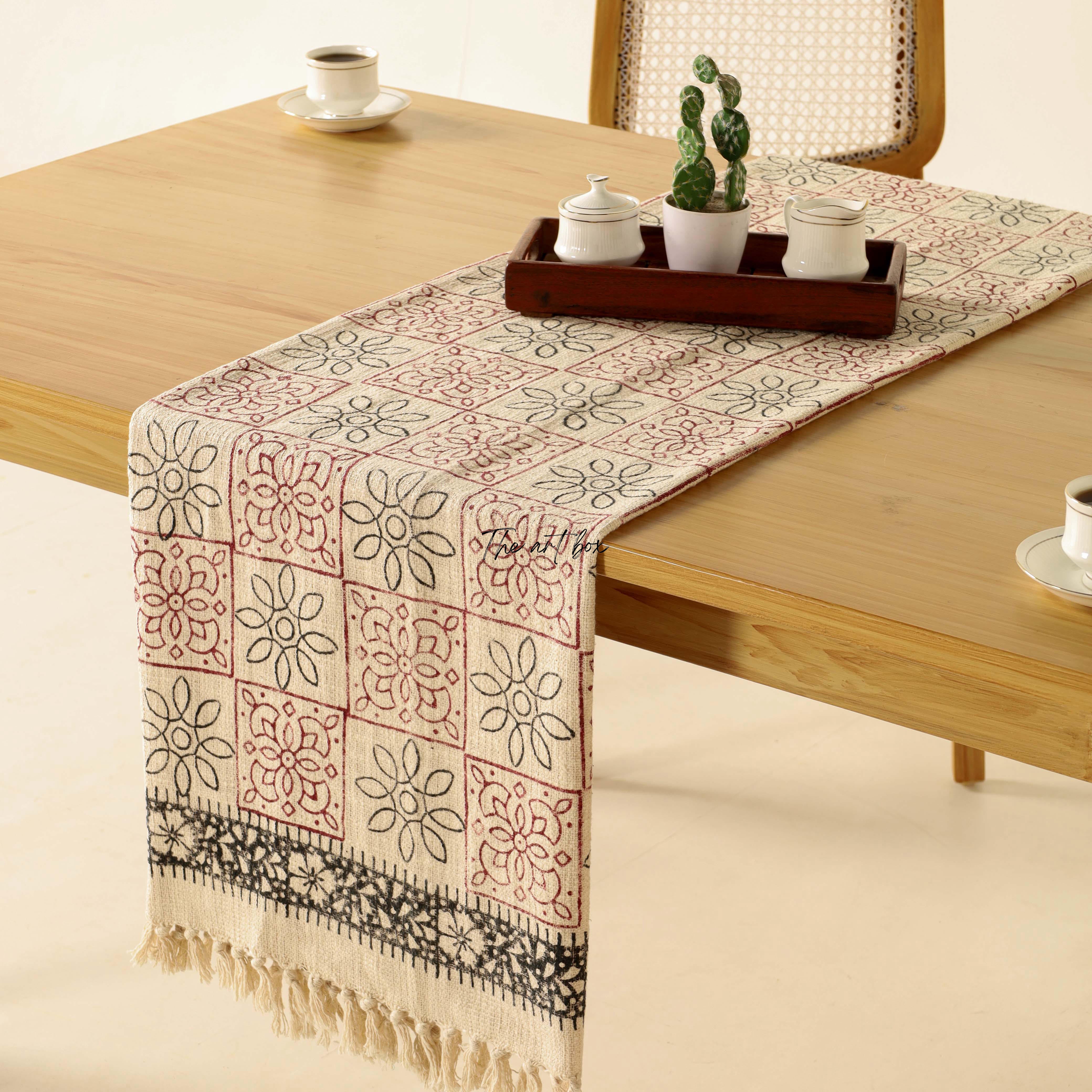 White Table Runner