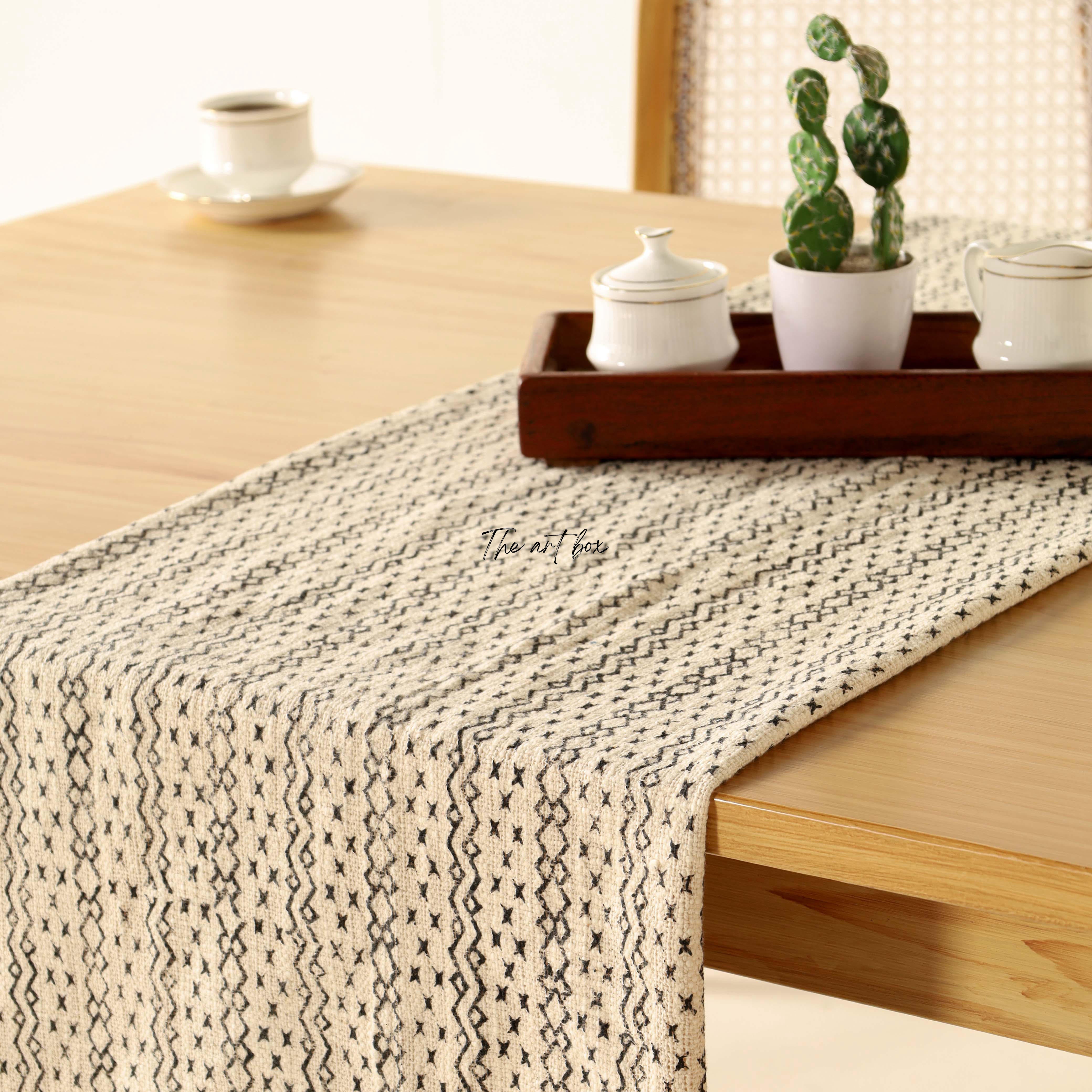 White Table Runner