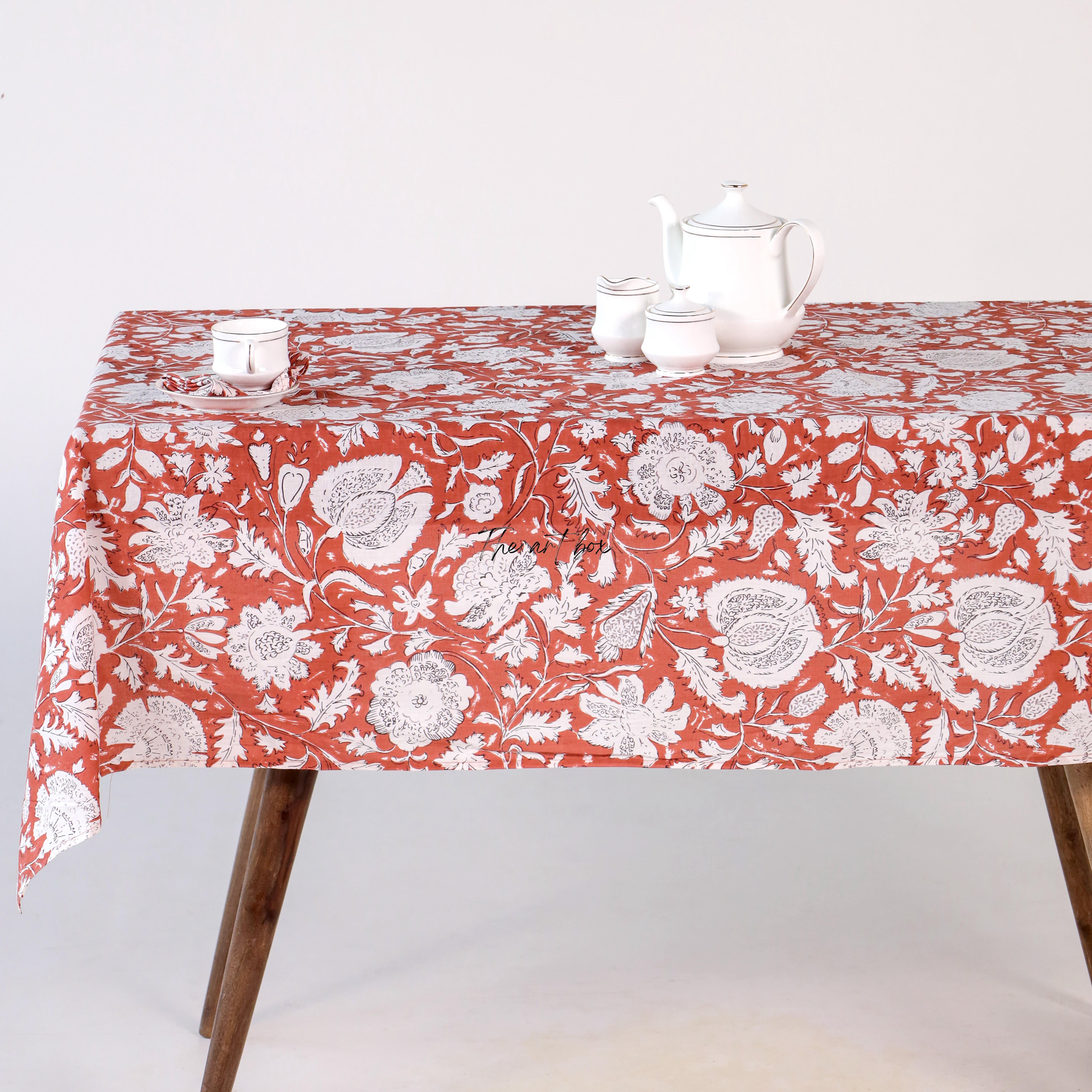 Bricks Printed Table Cloth