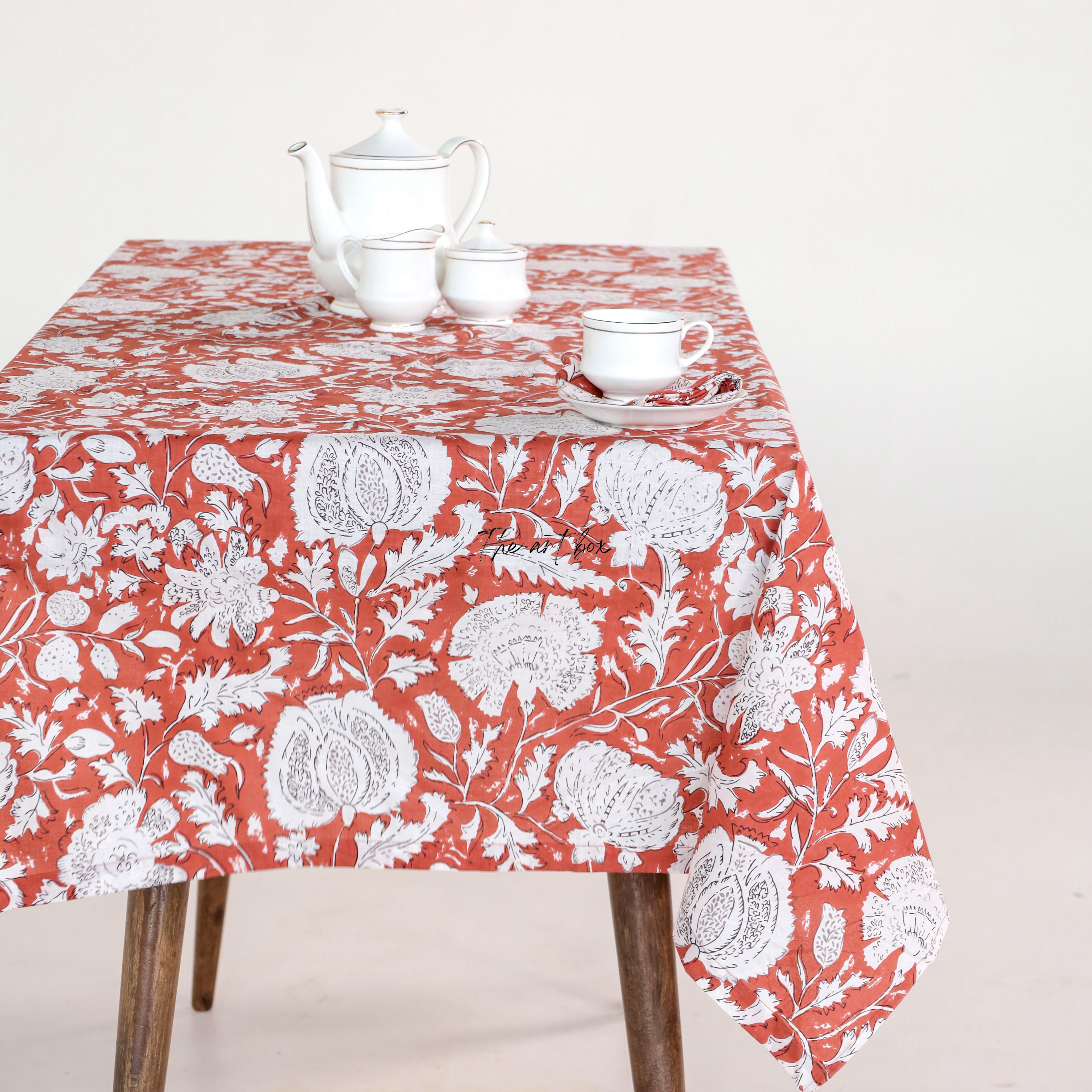 Bricks Printed Table Cloth