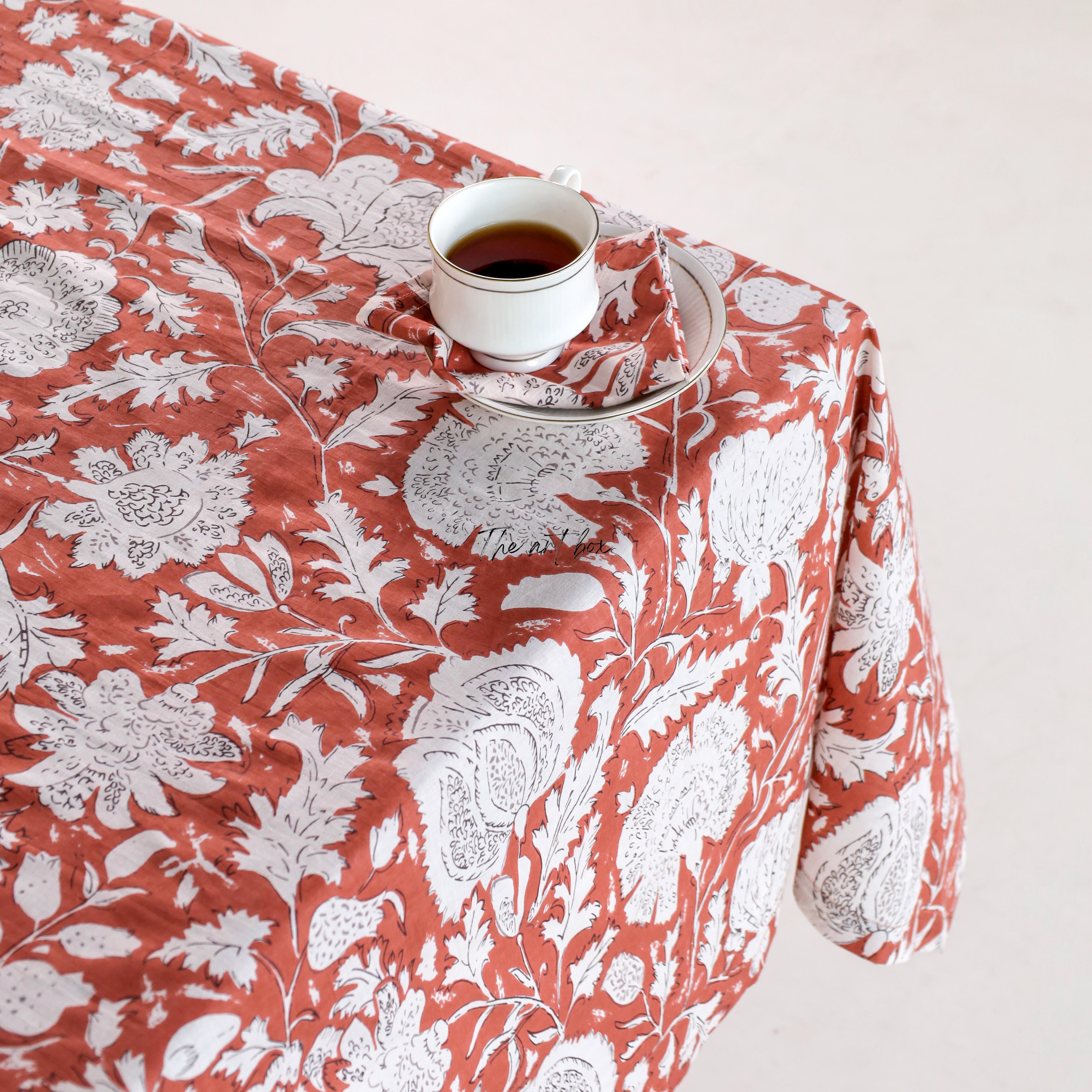 Bricks Printed Table Cloth