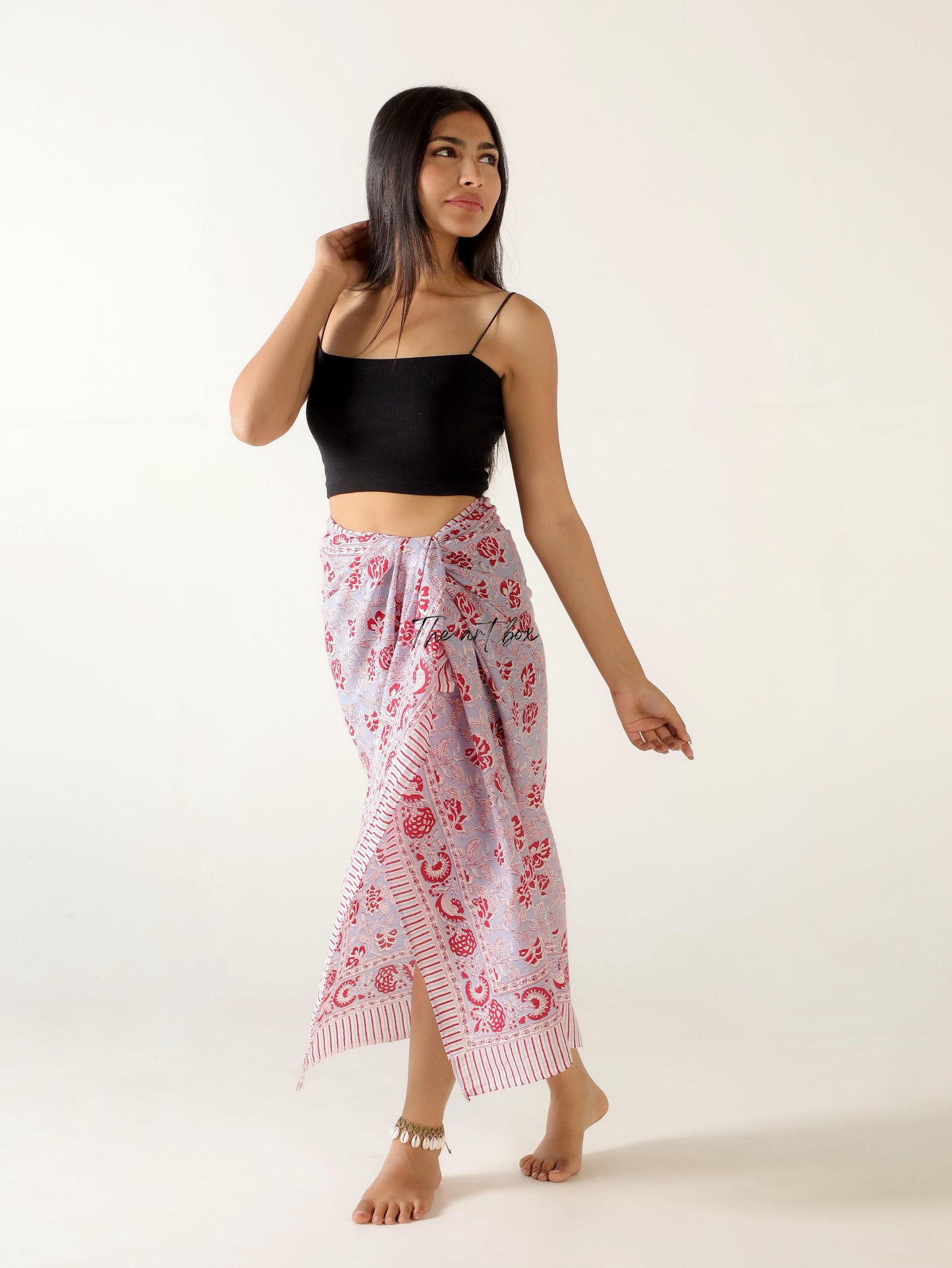 Tropical Paradise Floral Sarong Pareo for Beach Chic