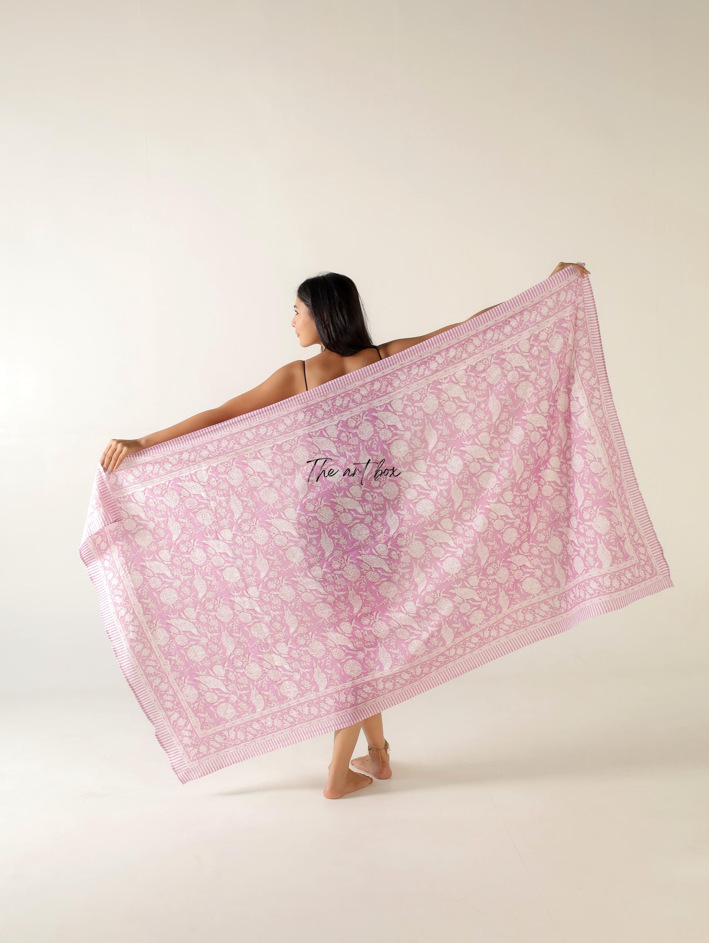 Blossom Beauty: Cotton Floral Sarong Pareo for Sun Seekers