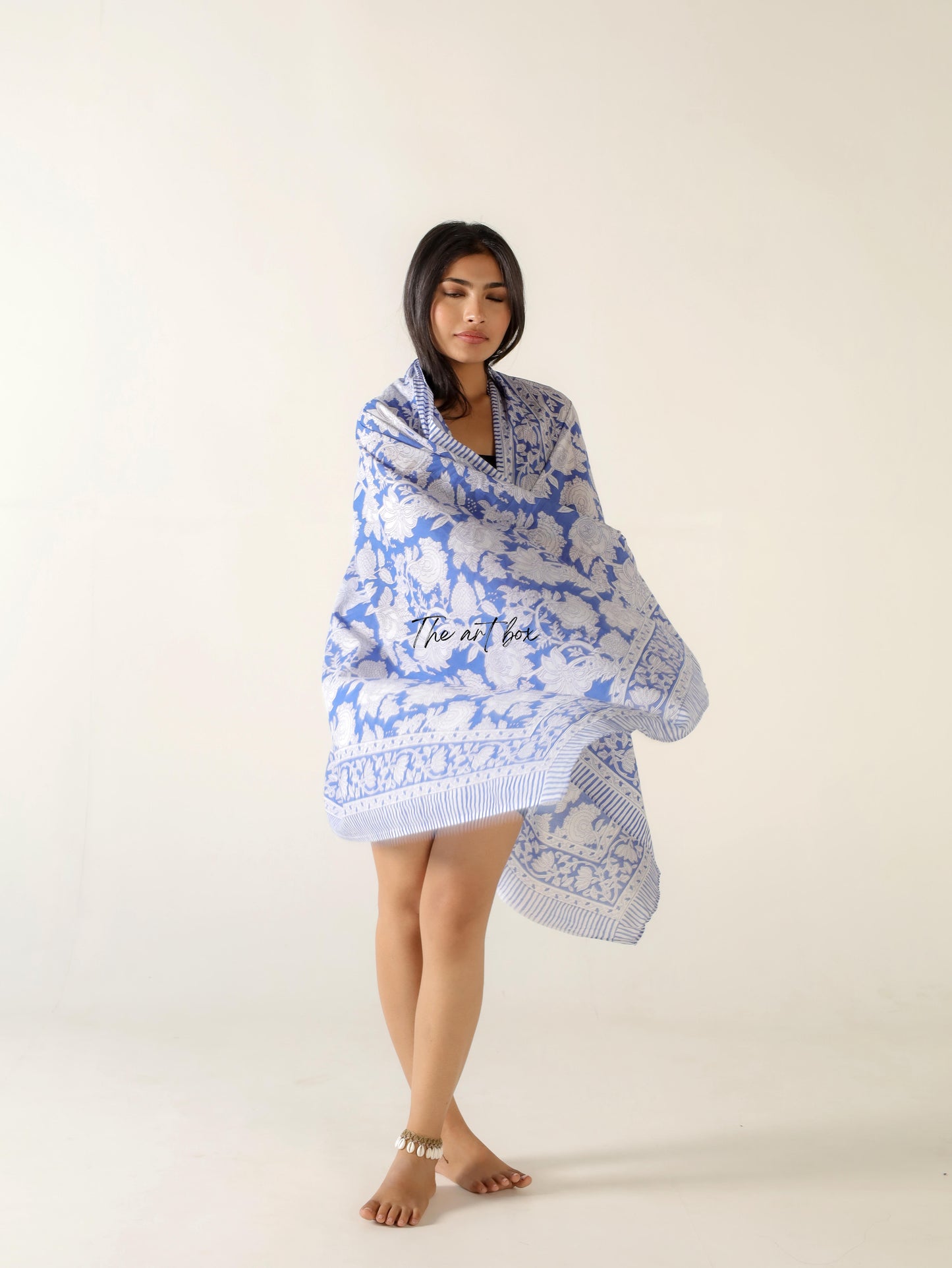 Blooming Beauty Floral Sarong Pareo for Effortless Style