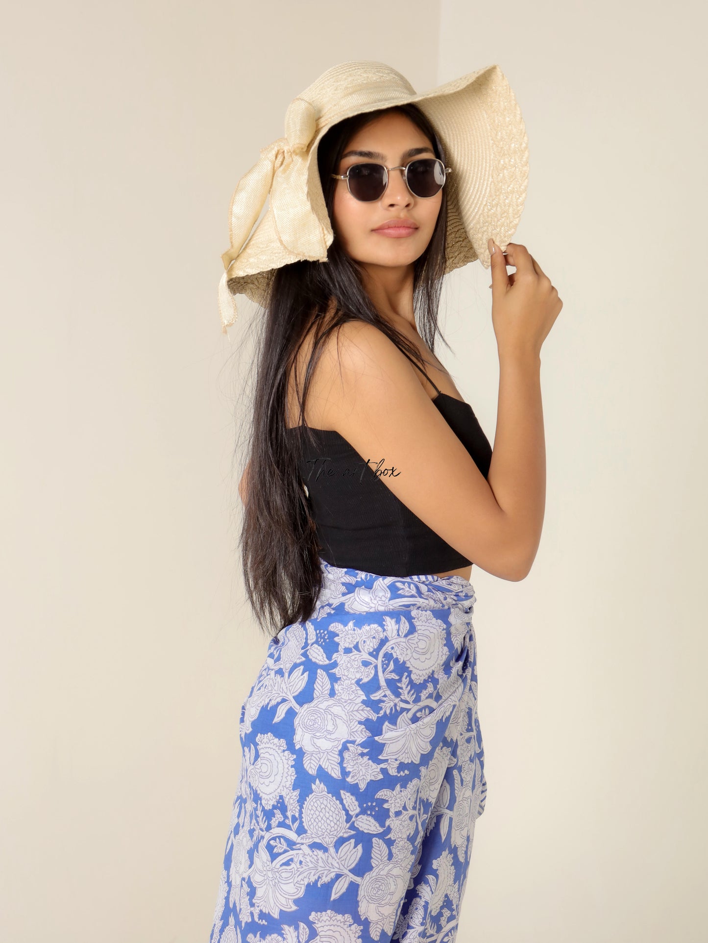 Blooming Beauty Floral Sarong Pareo for Effortless Style