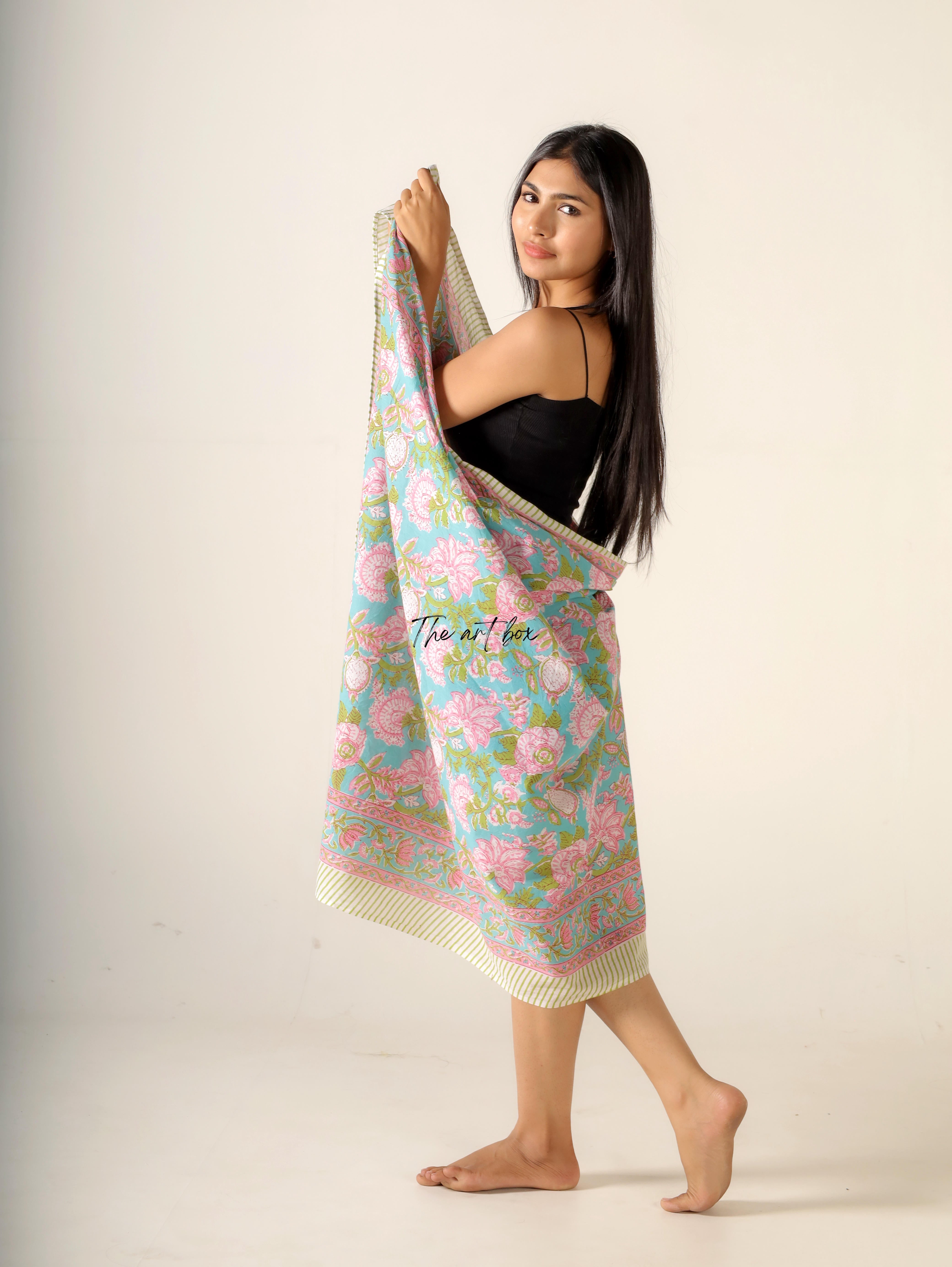 Sun-kissed Beauty Tropicana Twist Sarong Pareo