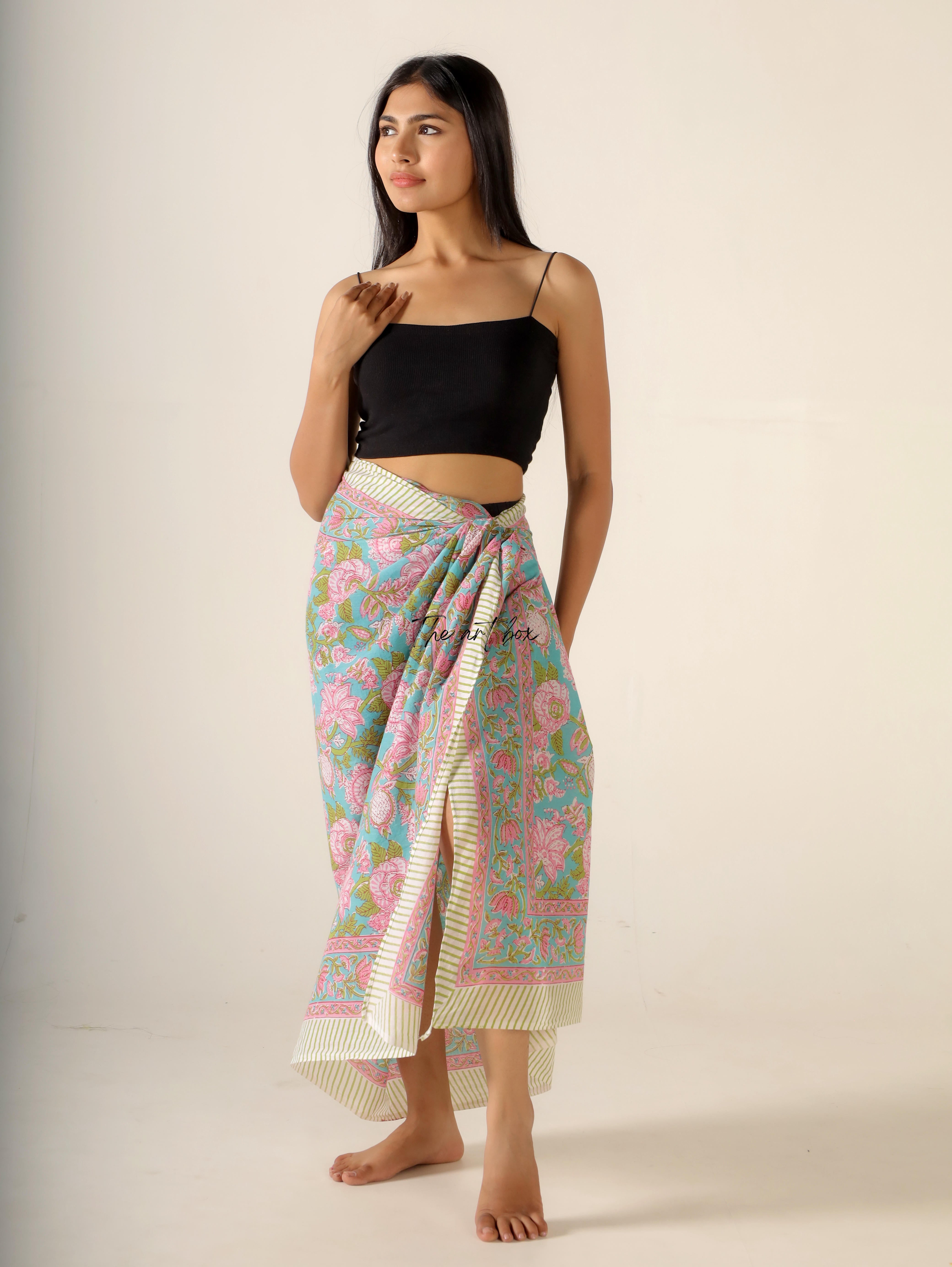 Sun-kissed Beauty Tropicana Twist Sarong Pareo