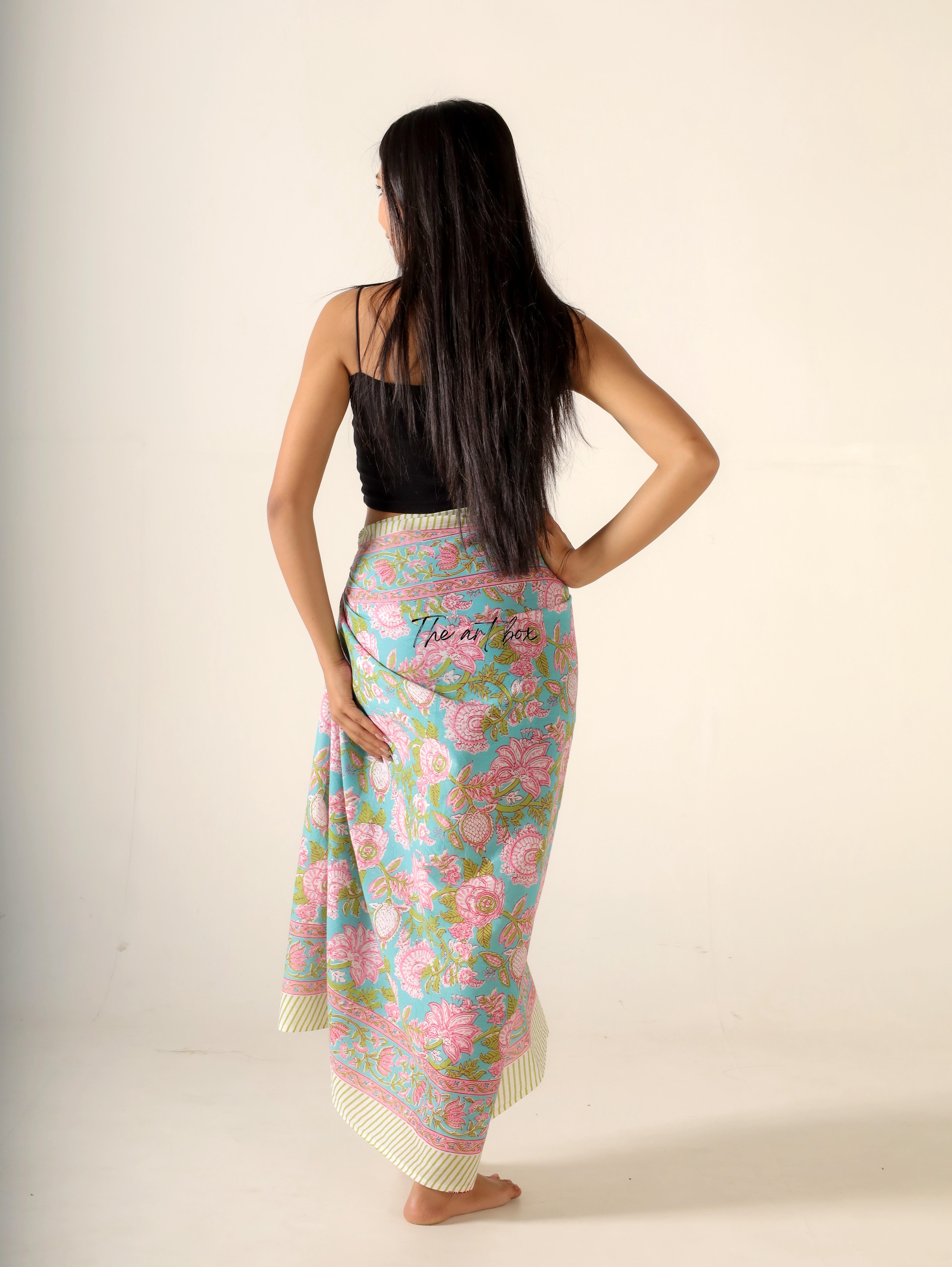 Sun-kissed Beauty Tropicana Twist Sarong Pareo