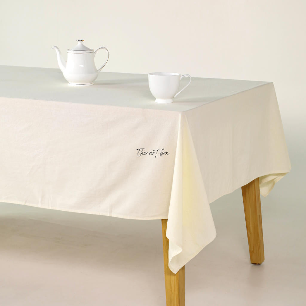 Lemon Cotton Tablecloth