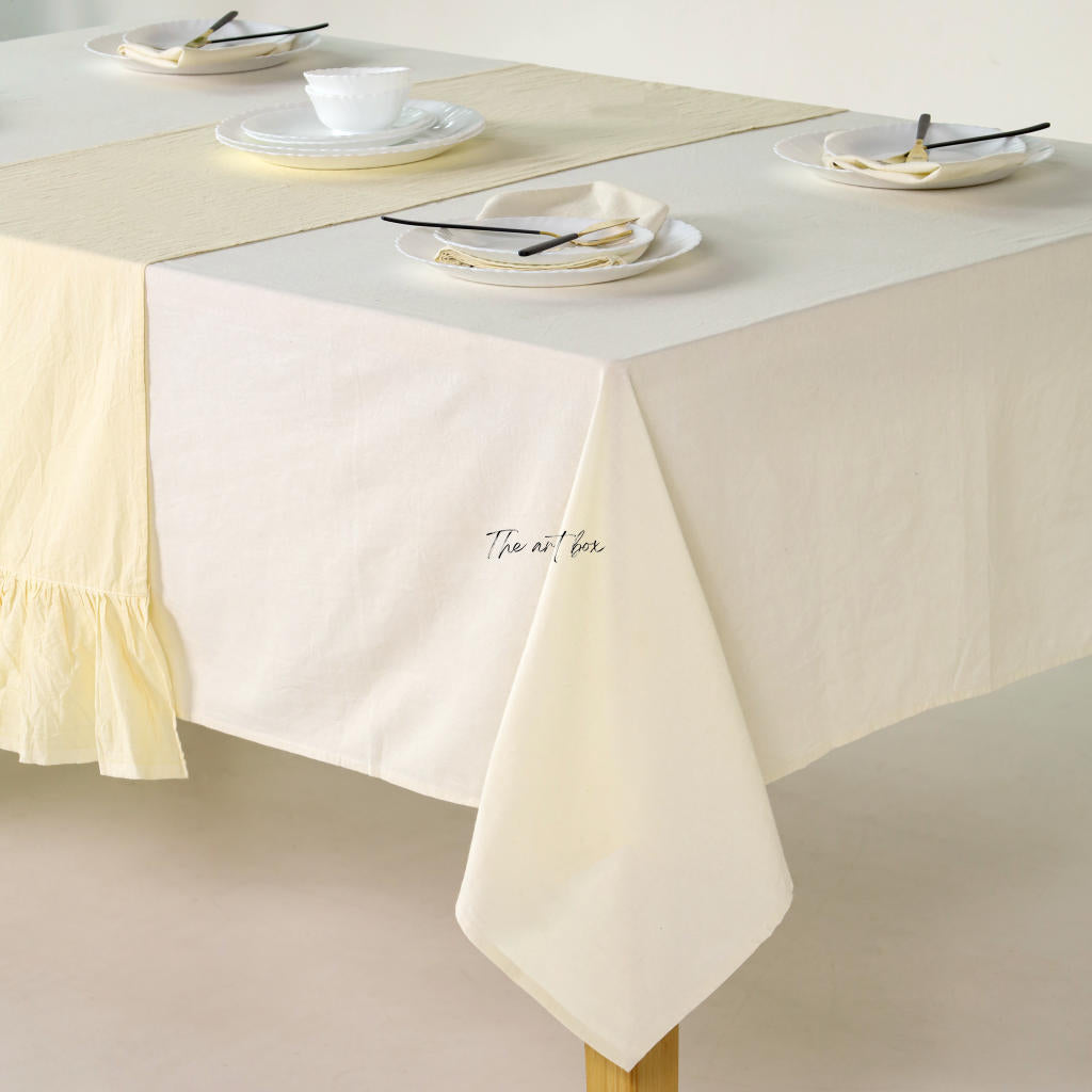 Lemon Cotton Tablecloth