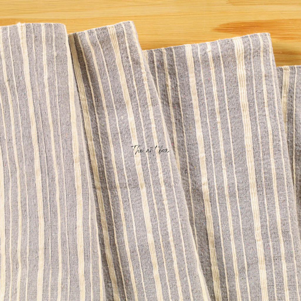 Striped Cotton Table Runner
