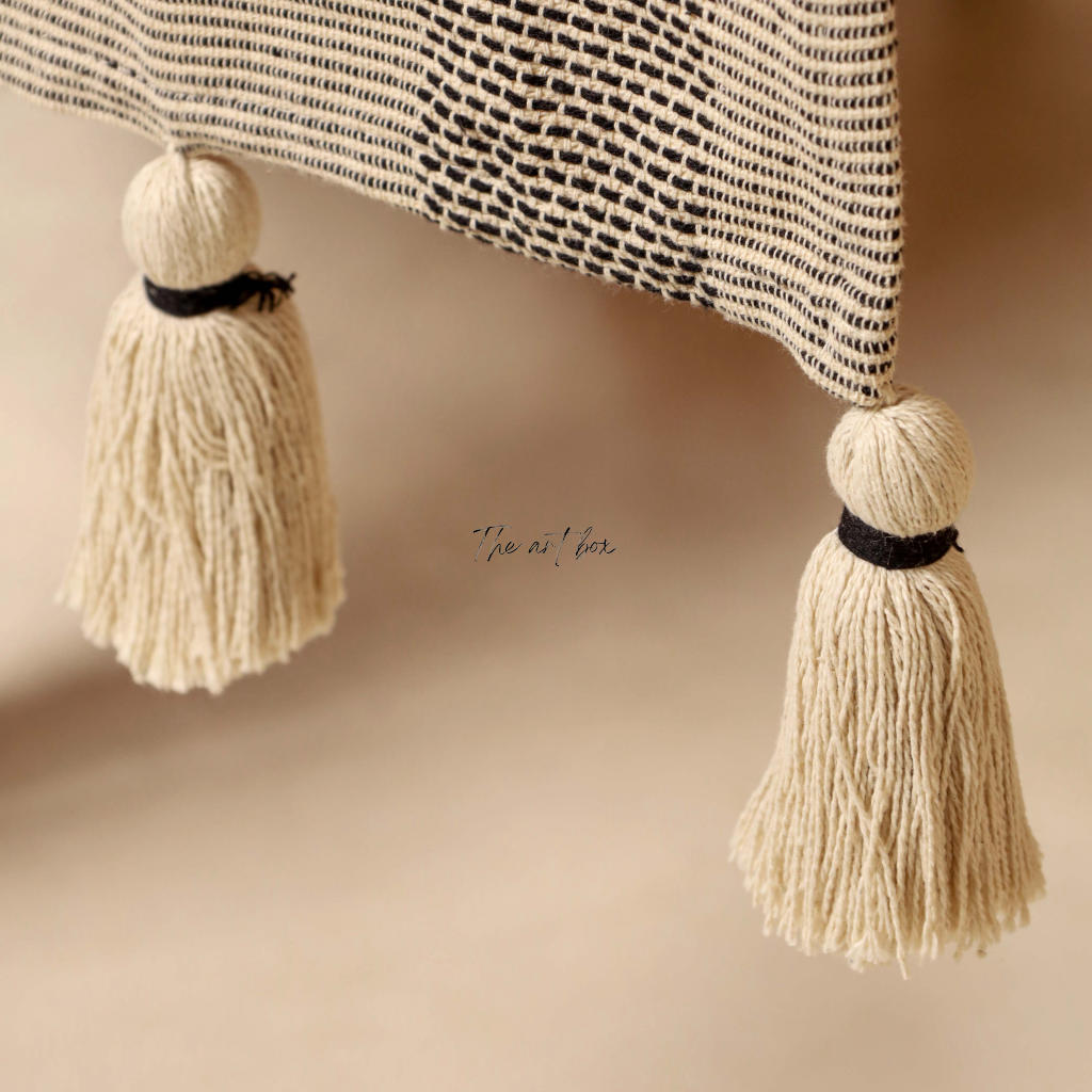 Striped Cotton Table Runner