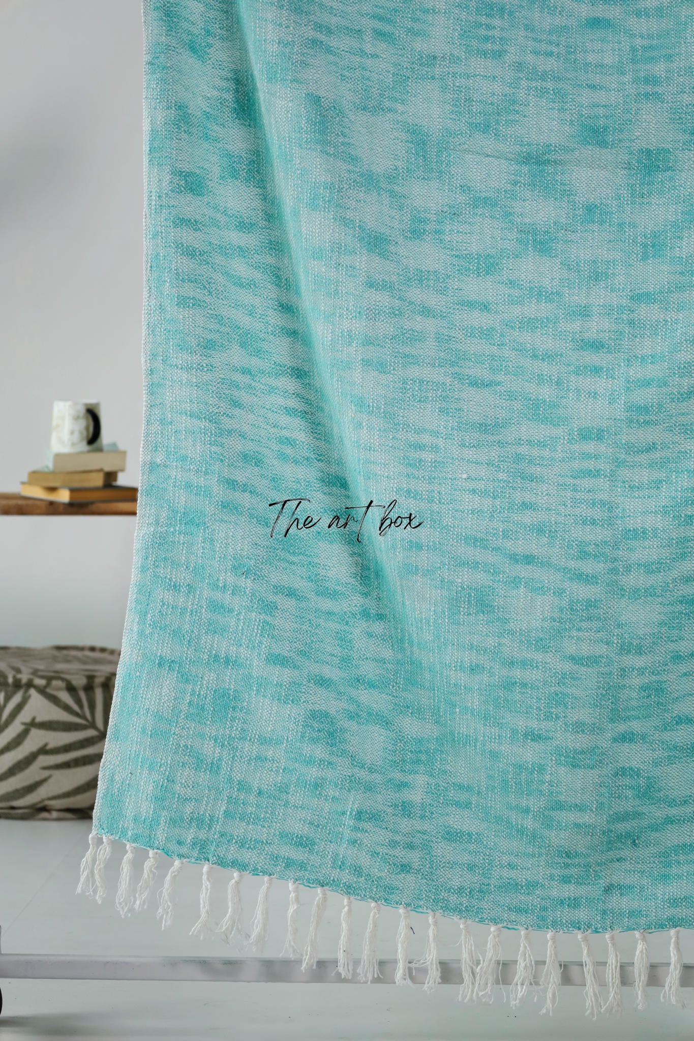 Mint Solid Color Throw