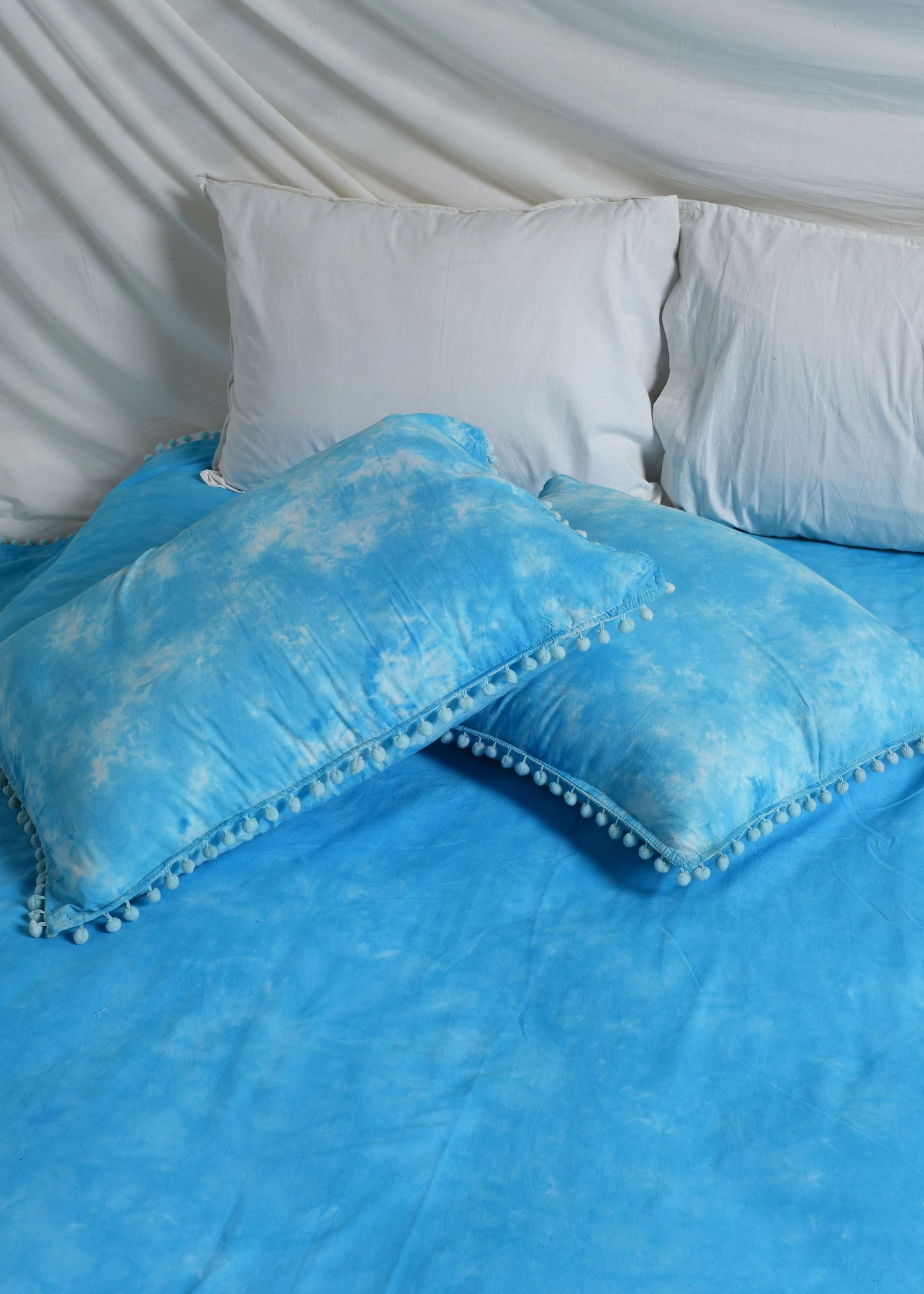 Sky Tie-Dye Duvet Cover with Pillow cases Set