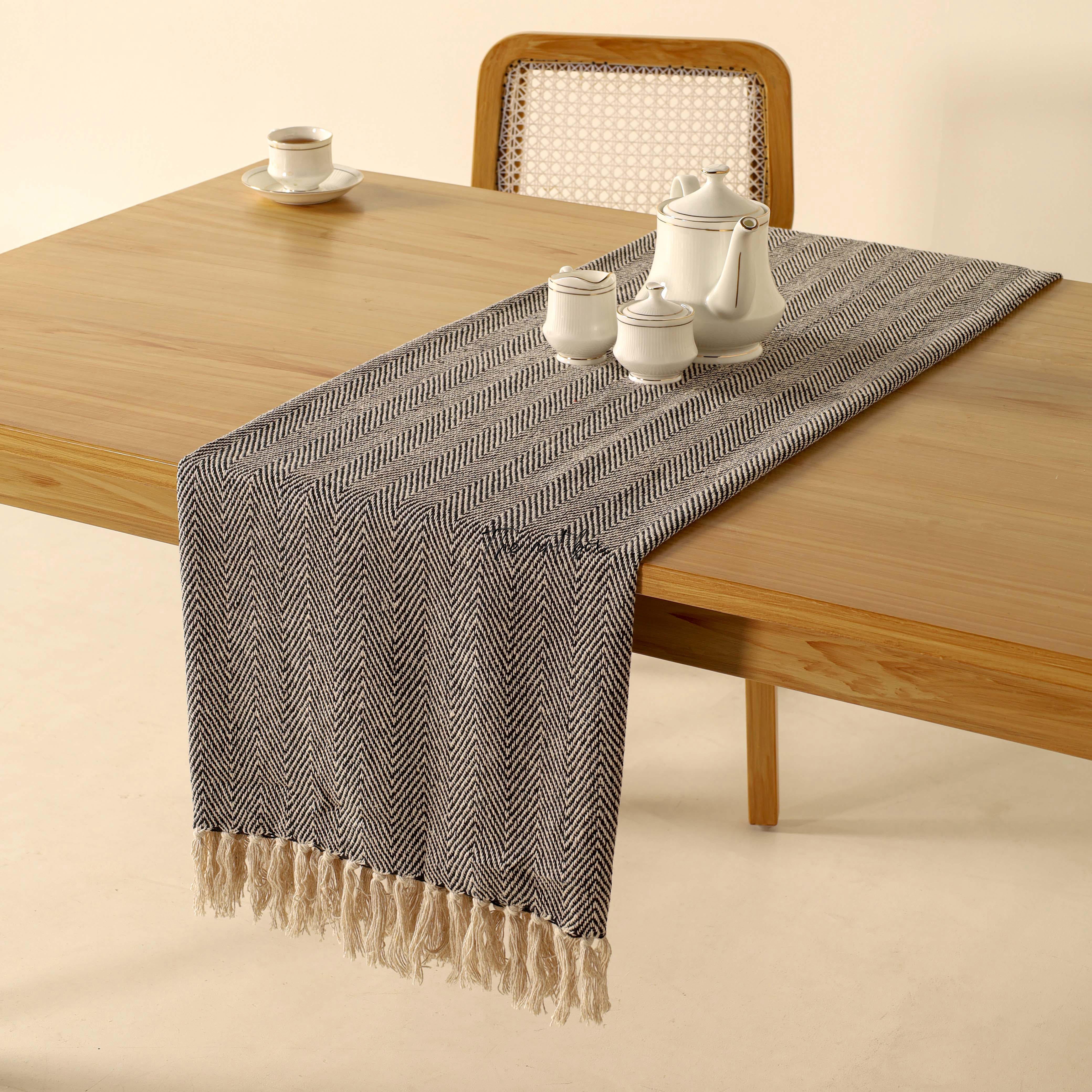 Brown Table Runner